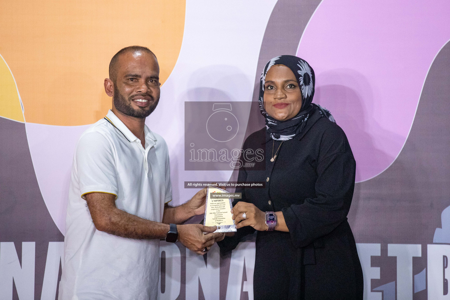 Final of 20th Milo National Netball Tournament 2023, held in Synthetic Netball Court, Male', Maldives on 11th June 2023 Photos: Nausham Waheed/ Images.mv