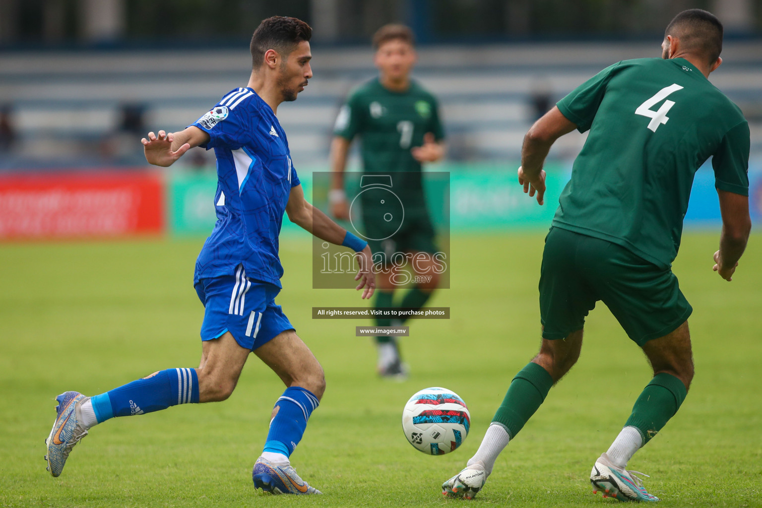 Pakistan vs Kuwait in SAFF Championship 2023 held in Sree Kanteerava Stadium, Bengaluru, India, on Saturday, 24th June 2023. Photos: Nausham Waheedh / images.mv