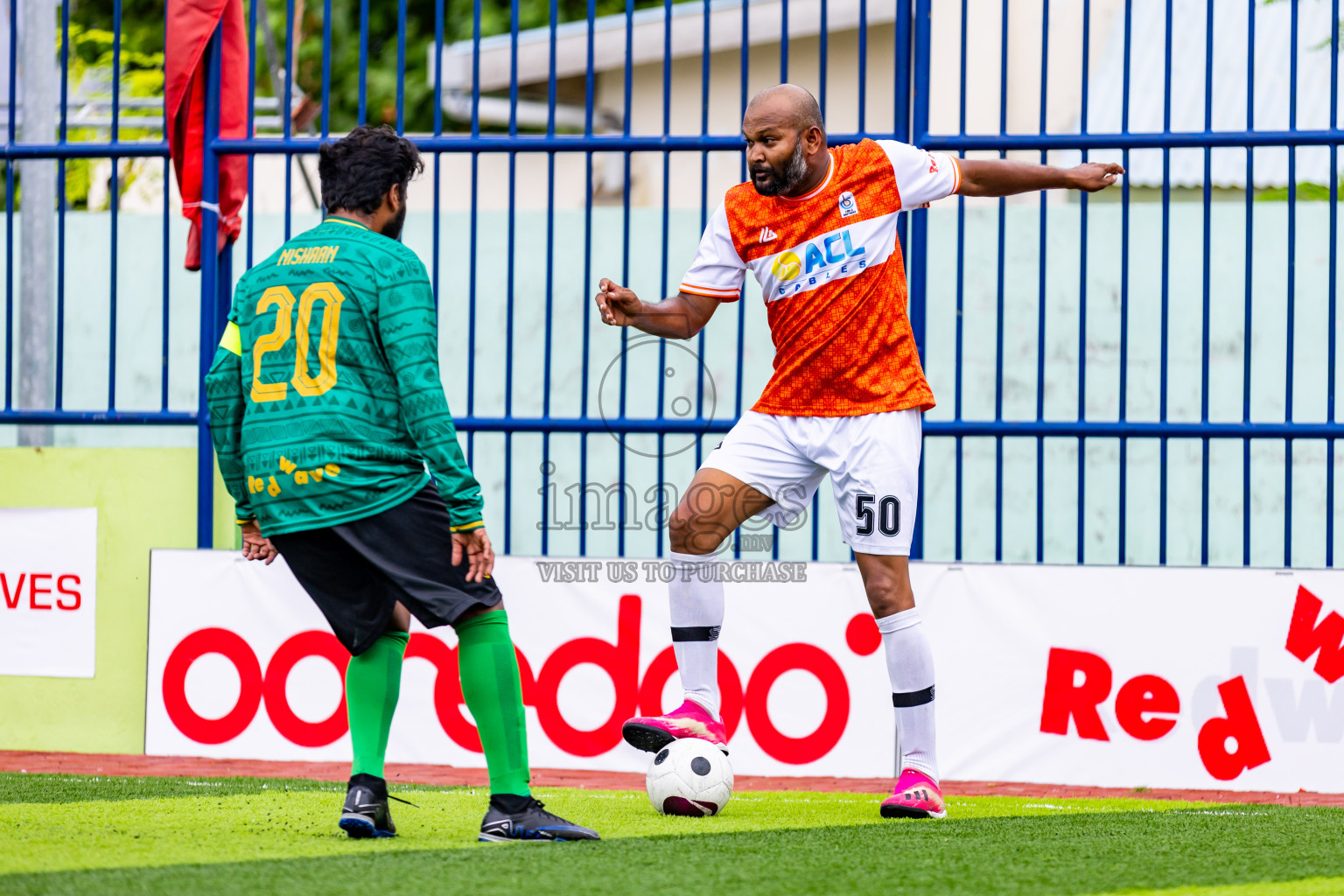 Muring FC vs Cable Brothers in Day 5 of Eydhafushi Futsal Cup 2024 was held on Saturday, 13th April 2024, in B Eydhafushi, Maldives Photos: Nausham Waheed / images.mv