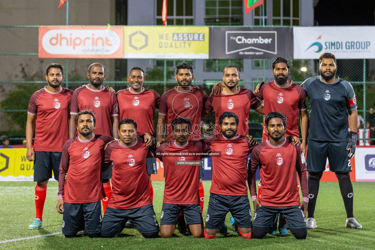 President's Office SC vs Club 220 in Club Maldives Cup Classic 2023 held in Hulhumale, Maldives, on Monday, 24th July 2023. Photos: Ismail Thoriq / images.mv