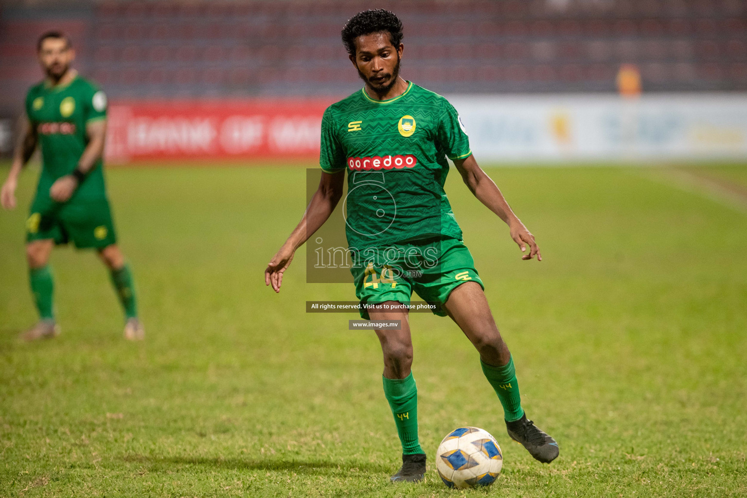 Maziya SR vs TC Sports Club in Ooredoo Dhivehi Premier League 2021/22 on 16th July 2022, held in National Football Stadium, Male', Maldives Photos: Ismail Thoriq/ Images mv