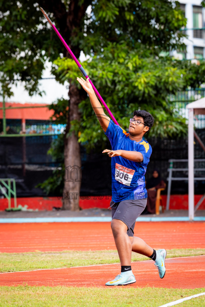 Day 6 of Inter-school Athletics Championship 2025 held in Ekuveni Synthetic Track, Male', Maldives on Sunday, 12th October 2025. Photos by: Nausham Waheed / Images.mv