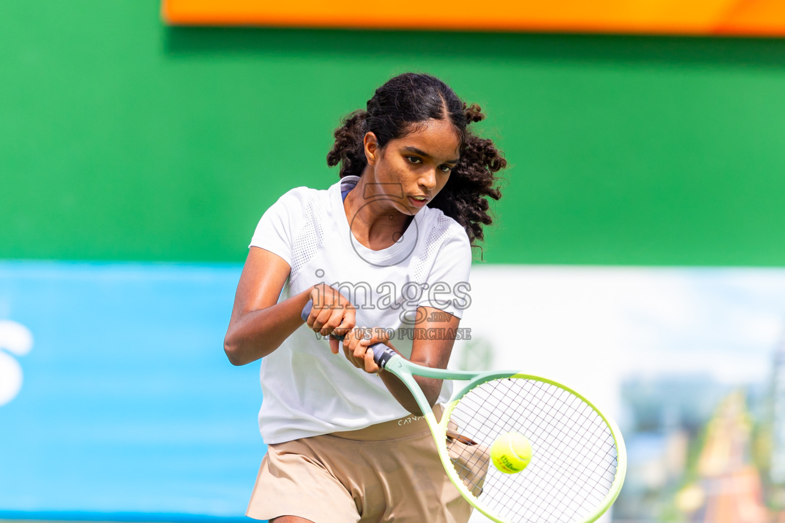 Day 1 of ATF Maldives Junior Open Tennis was held in Male' Tennis Court, Male', Maldives on Monday, 9th December 2024. Photos: Nausham Waheed / images.mv