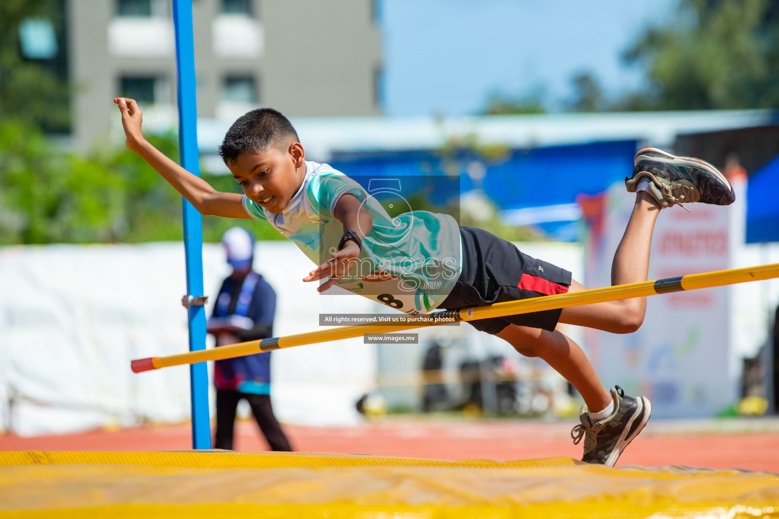 Day three of Inter School Athletics Championship 2023 was held at Hulhumale' Running Track at Hulhumale', Maldives on Tuesday, 16th May 2023. Photos: Nausham Waheed / images.mv