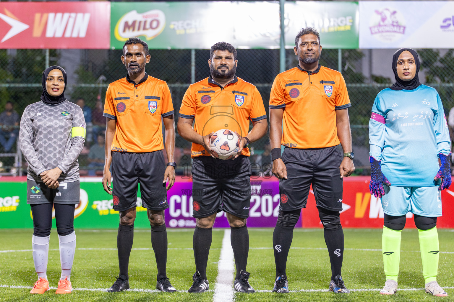 Team Dharumavantha vs Team Badhahi in Eighteen Thirty Classic of Club Maldives Cup 2025 held in Rehendi Futsal Ground, Hulhumale', Maldives on Thursday, 4th September 2025. Photos: Yasna Ahmed / images.mv