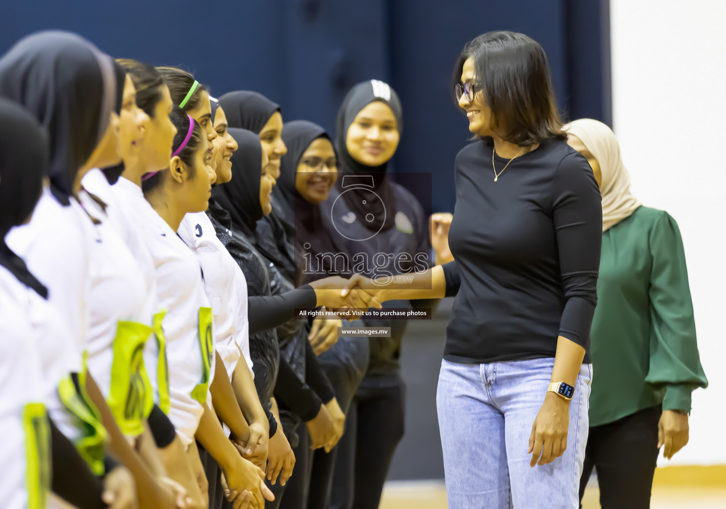 Club Green Streets vs KYRS in the Milo National Netball Tournament 2022 on 21 July 2022, held in Social Center, Male', Maldives. Photographer: Shuu / Images.mv