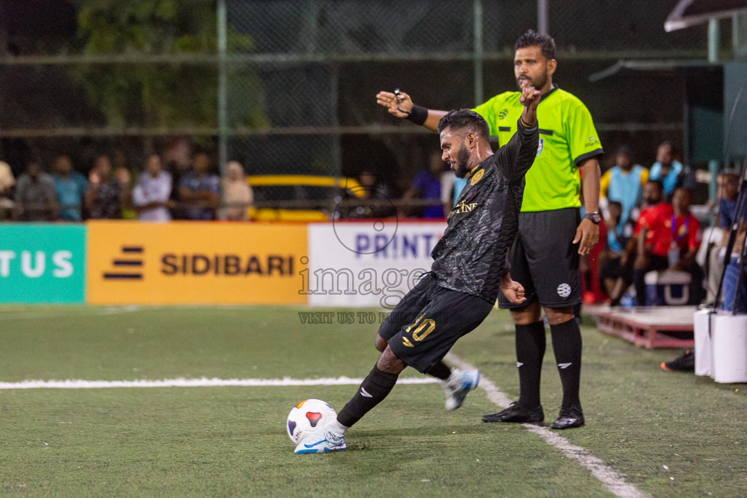 Prison Club vs Police Club in Club Maldives Cup 2024 held in Rehendi Futsal Ground, Hulhumale', Maldives on Saturday, 28th September 2024. Photos: Hassan Simah / images.mv