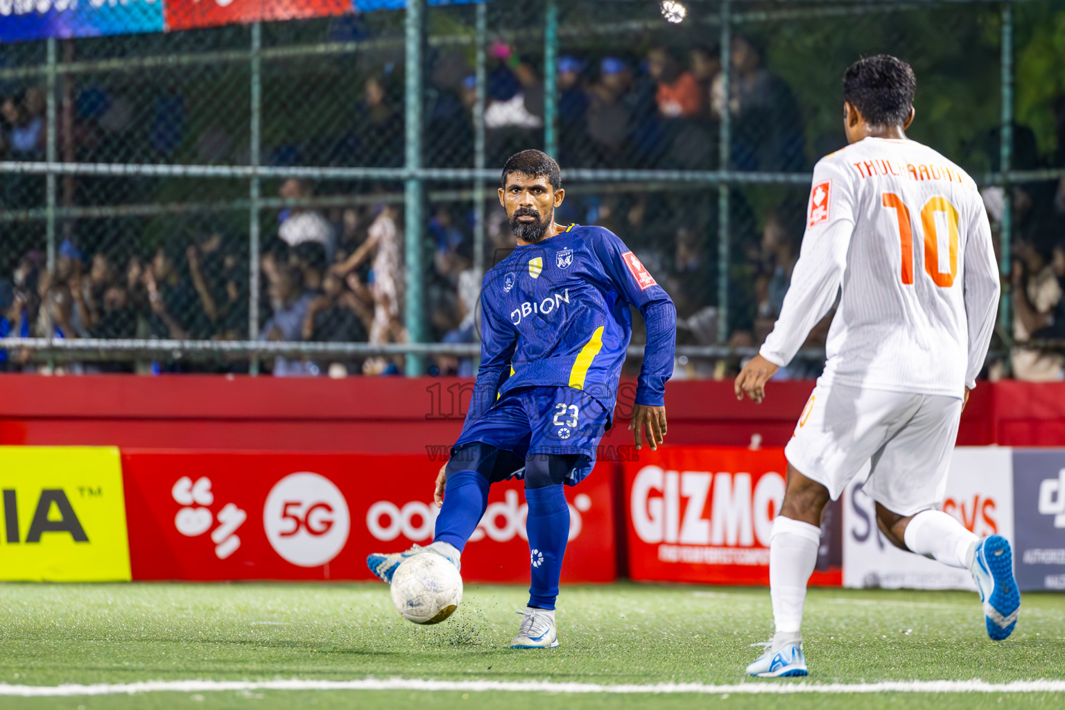 B Eydhafushi vs B Thulhaadhoo in Baa Atoll Finals Day 26 of Golden Futsal Challenge 2025 was held on Thursday , 30th January 2025, in Hulhumale', Maldives. Photos: Ismail Thoriq / images.mv
