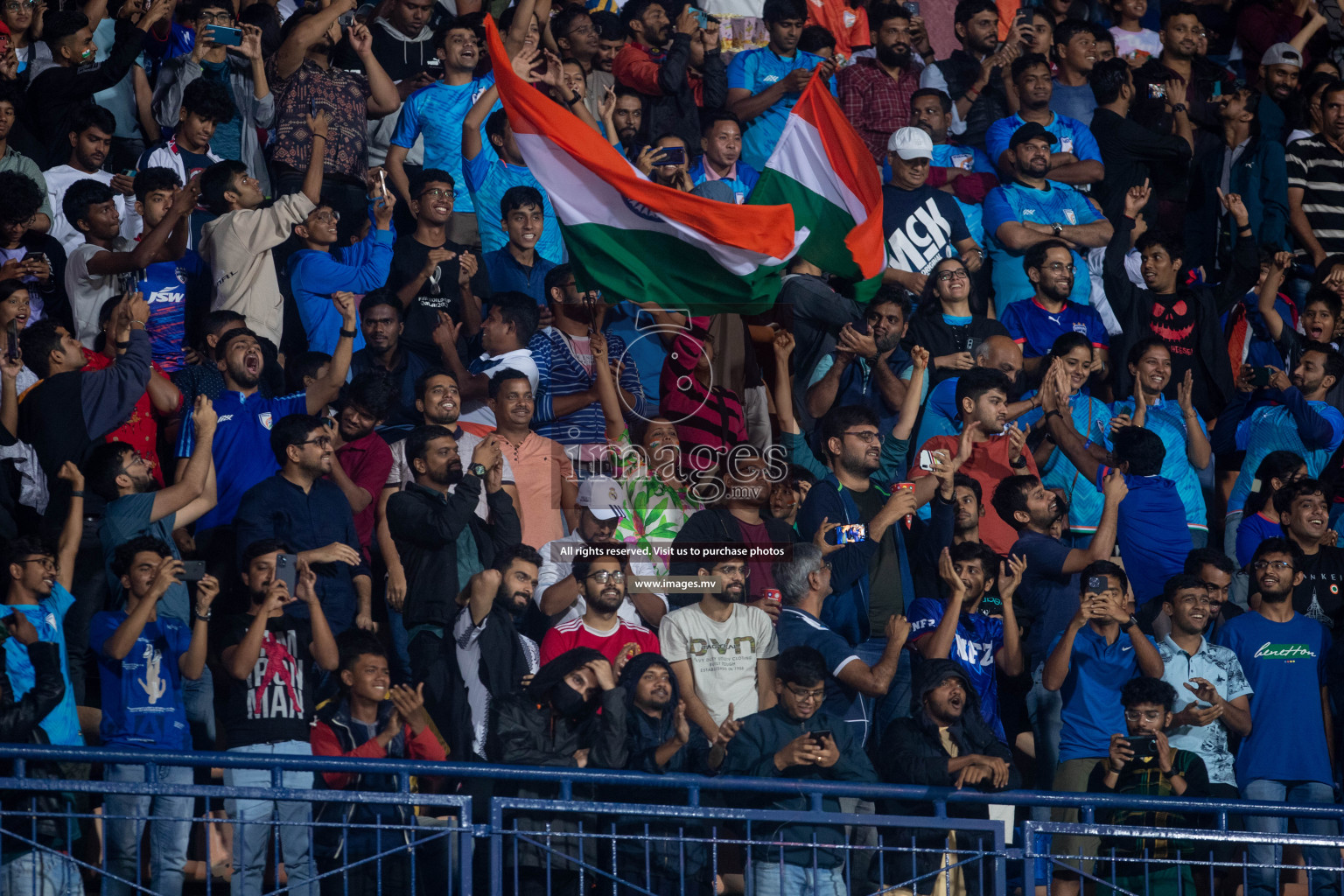 India vs Pakistan in the opening match of SAFF Championship 2023 held in Sree Kanteerava Stadium, Bengaluru, India, on Wednesday, 21st June 2023. Photos: Nausham Waheed / images.mv