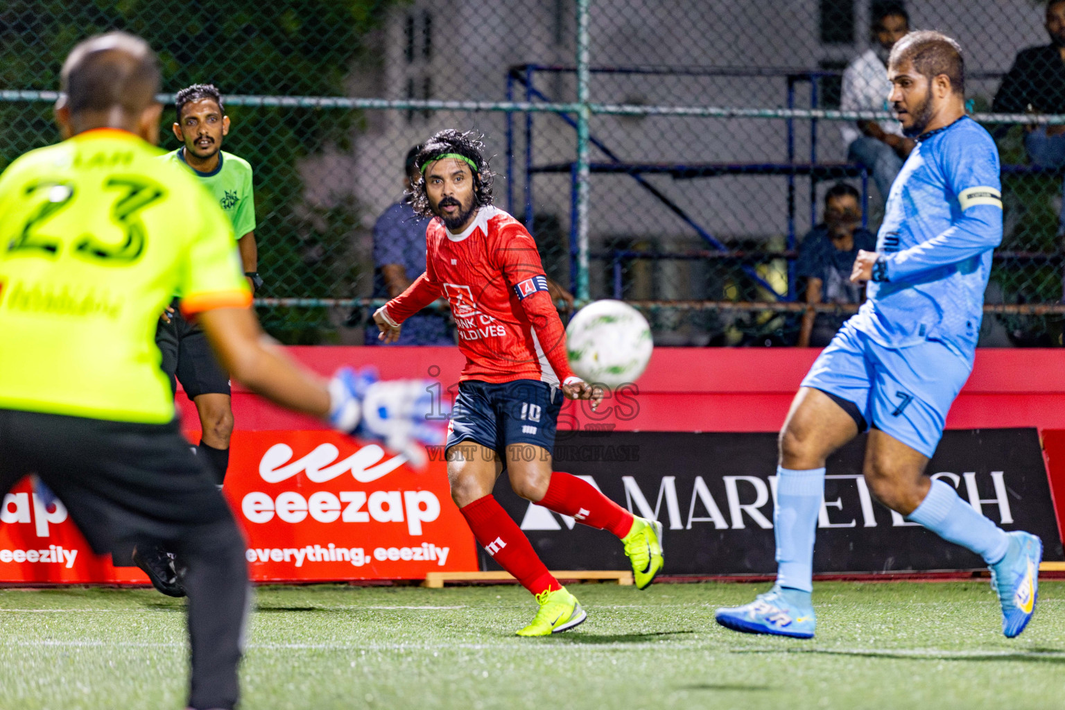 BML vs Antrac in Day 11 of Office League 2025 was held on Saturday, 26th April 2025 in Hulhumale', Maldives. 
Photos: Hassan Simah / images.mv