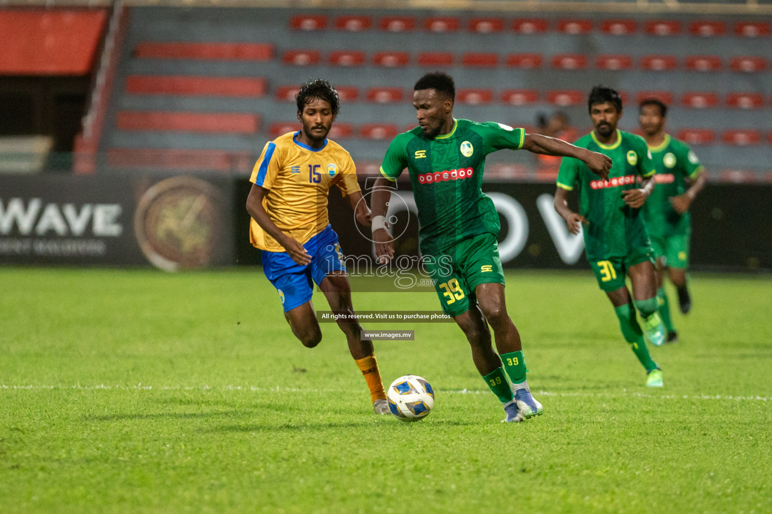 Maziya SRC vs Club Valencia in the Community Shield Match 2021/2022 on 15 December 2021 held in Male', Maldives. Photos: Hassan Simah / images.mv