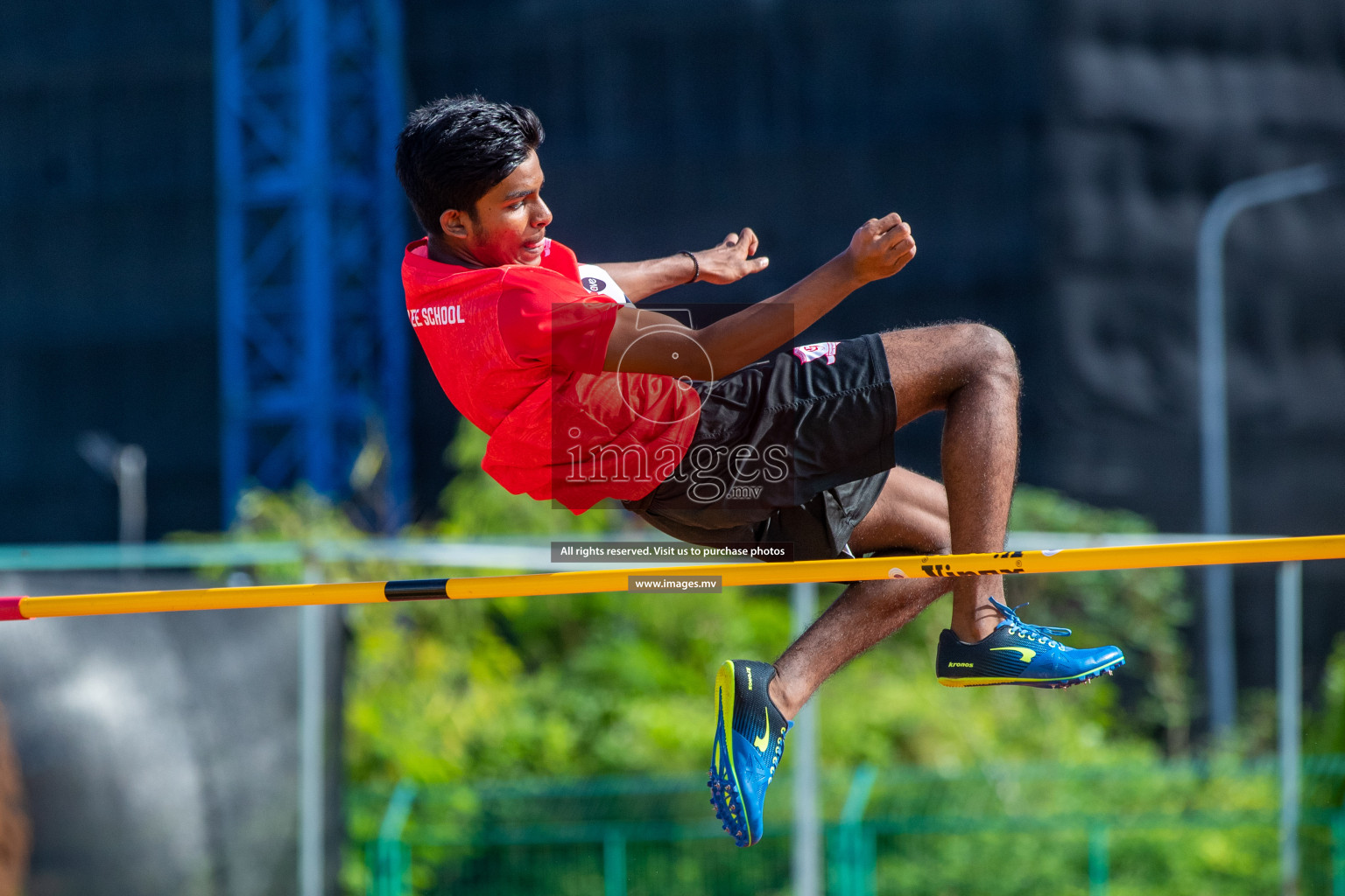 Day two of Inter School Athletics Championship 2023 was held at Hulhumale' Running Track at Hulhumale', Maldives on Sunday, 15th May 2023. Photos: Nausham Waheed / images.mv