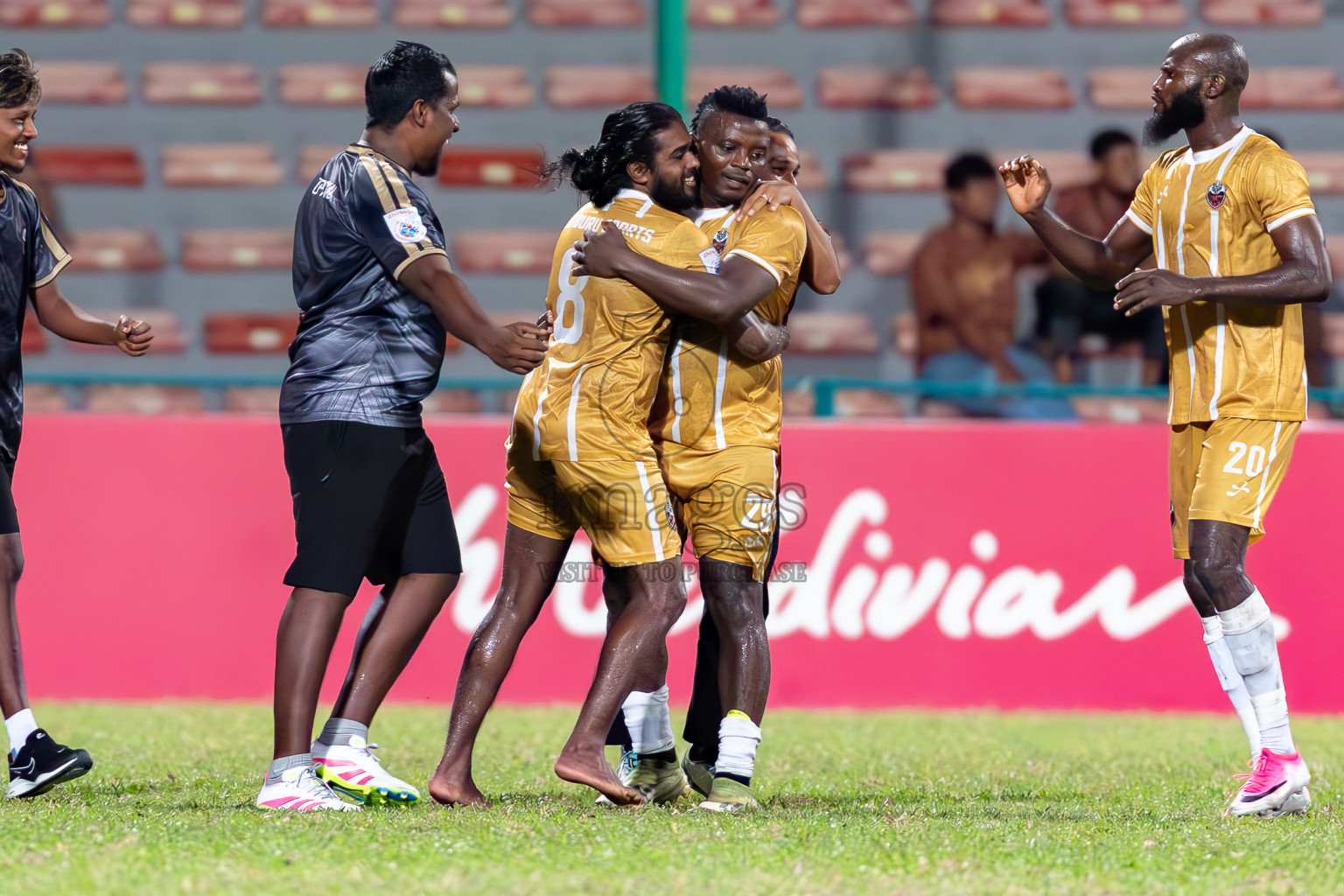 Club Eagles vs Biss Buru Sports Club in Dhiraagu Dhivehi Premier League 2026/27 was held at National Stadium, Male', Maldives on Sunday, 20th September 2026. Photos: Hussain Zain Ali / images.mv