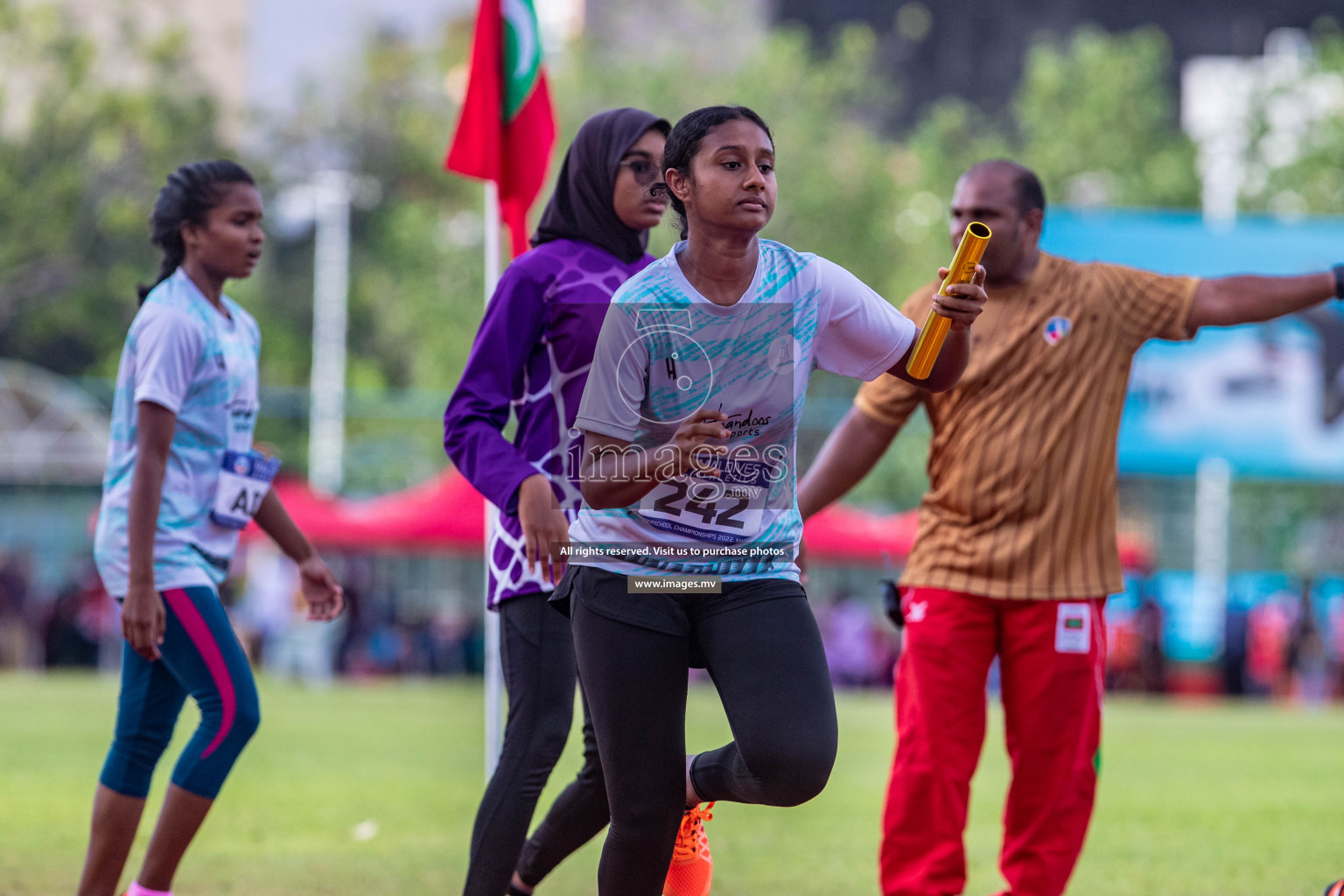 Day 3 of Inter-School Athletics Championship held in Male', Maldives on 25th May 2022. Photos by: Nausham Waheed / images.mv