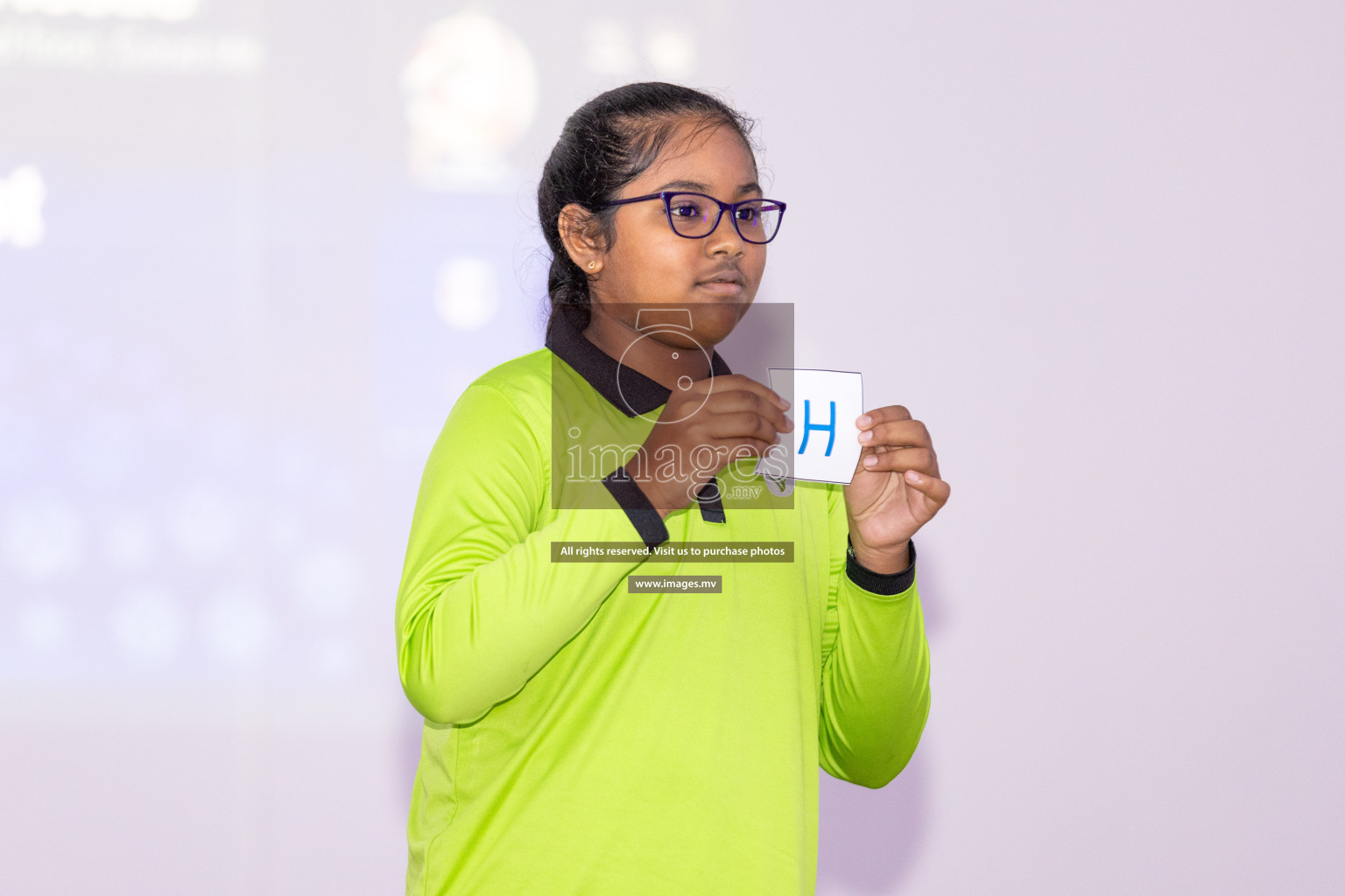 Draw Ceremony of Nestle' Kids Netball Fiesta 2023 held in Salaahudheen School, Hulhumale', Maldives on Monday, 27th November 2023. Photos: Nausham Waheed / images.mv