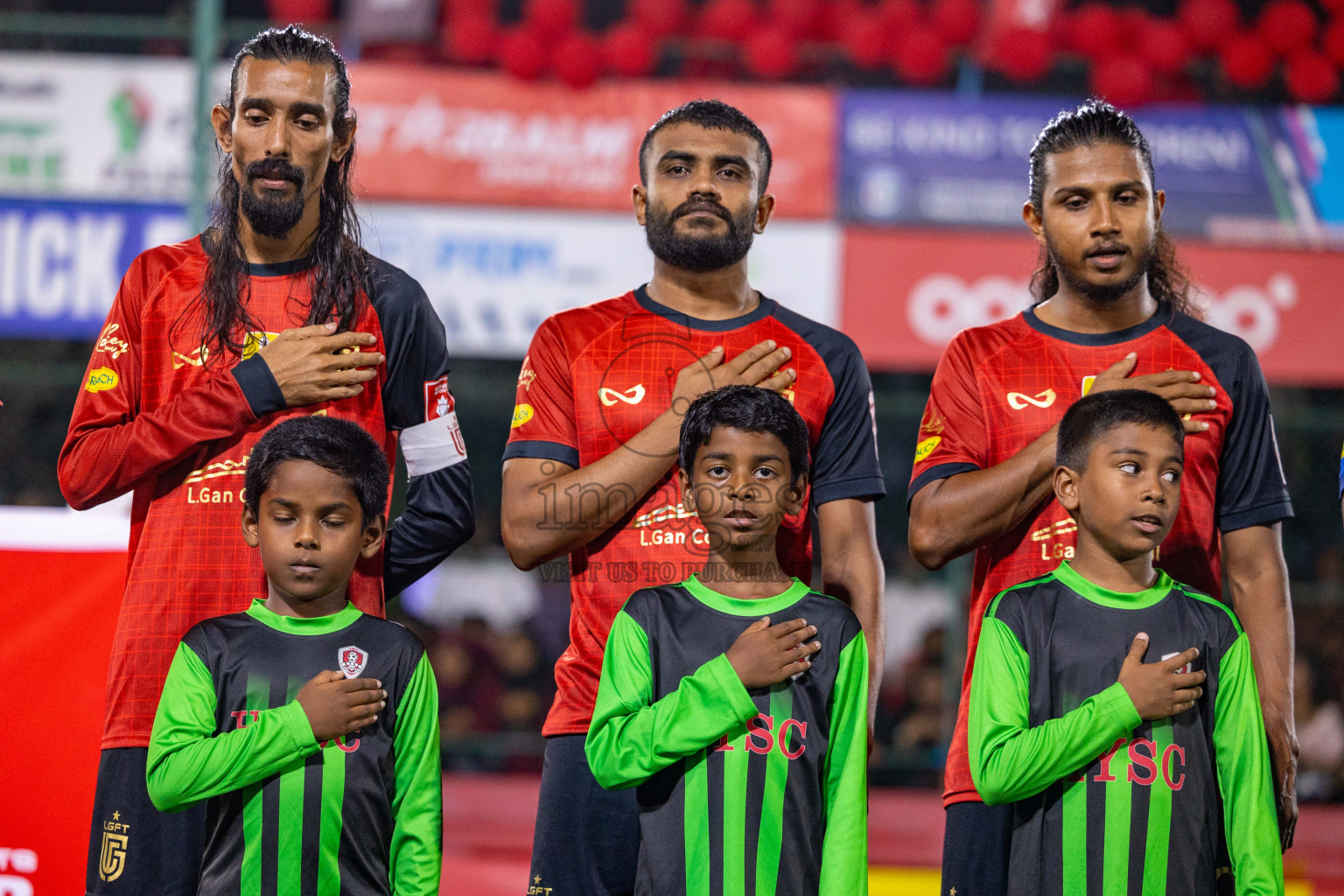 B Eydhafushi vs L Gan in the Final of Golden Futsal Challenge 2024 was held on Thursday, 7th March 2024, in Hulhumale', Maldives 
Photos: Ismail Thoriq / images.mv