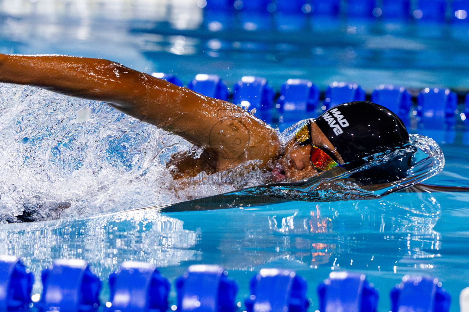 Day 2 of 20th Inter-school Swimming Competition 2024 held in Hulhumale', Maldives on Sunday, 13th October 2024. Photos: Nausham Waheed / images.mv