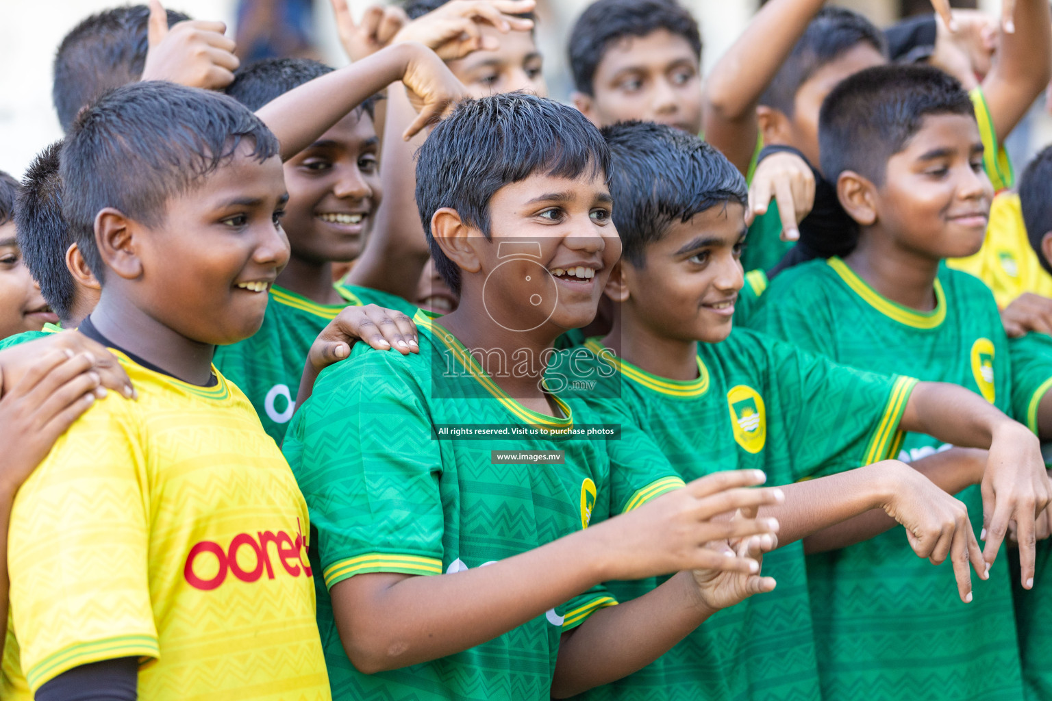 Day 2 of MILO Academy Championship 2023 (U12) was held in Henveiru Football Grounds, Male', Maldives, on Saturday, 19th August 2023. Photos: Nausham Waheedh / images.mv