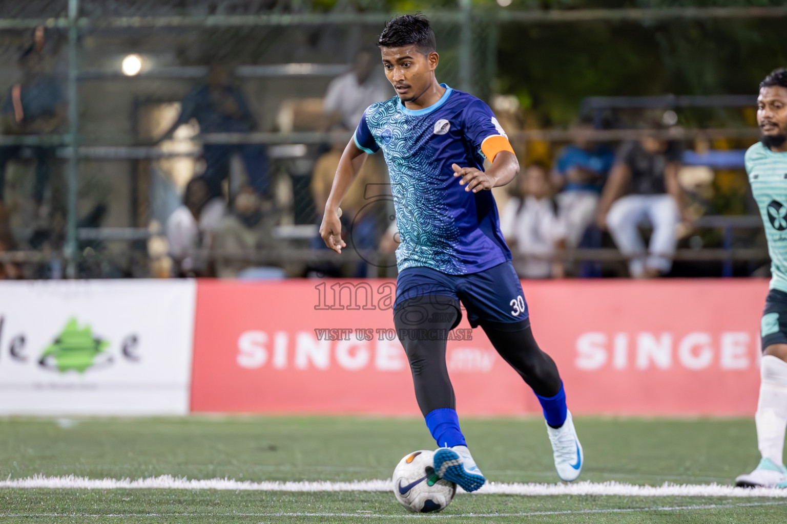 Dharumavantha vs Thauleemee Gulhun in Club Maldives Classic 2024 held in Rehendi Futsal Ground, Hulhumale', Maldives on Saturday, 14th September 2024. Photos: Ismail Thoriq / images.mv