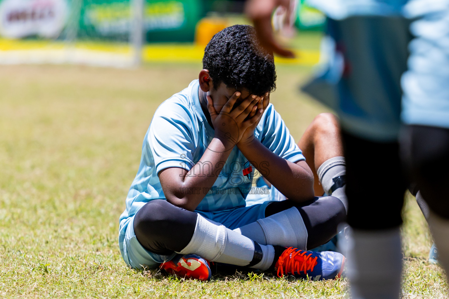 Day 3 of MILO Academy Championship 2025 (U-12) was held at Henveiru Stadium in Male', Maldives on Saturday, 3rd May 2025. Photos: Nausham Waheed / images.mv