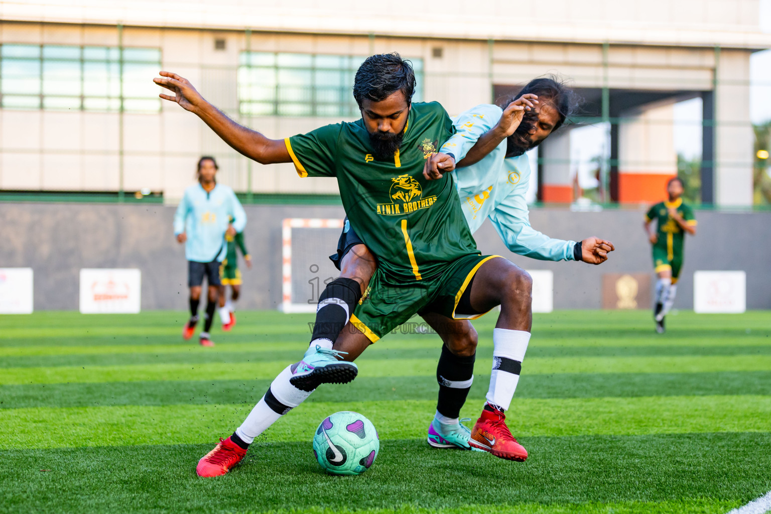 Squadra vs Rock Z in Day 8 of BG Futsal Challenge 2024 was held on Tuesday, 19th March 2024, in Male', Maldives Photos: Nausham Waheed / images.mv