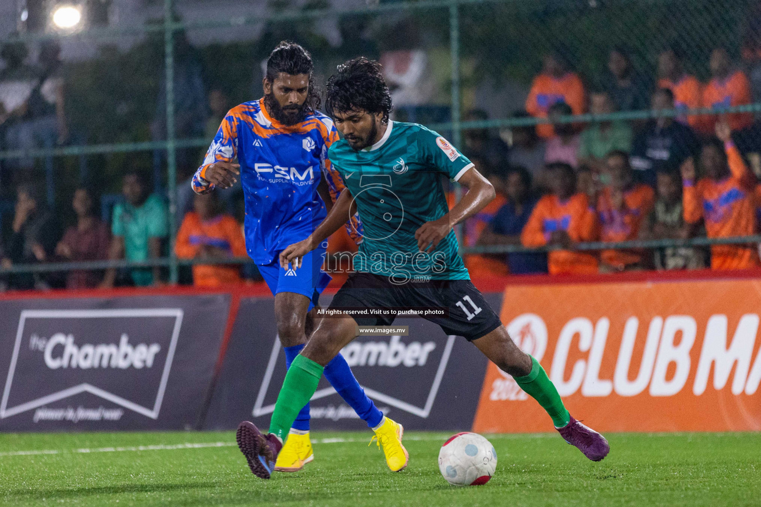 Team FSM vs HARC in Club Maldives Cup 2022 was held in Hulhumale', Maldives on Wednesday, 19th October 2022. Photos: Ismail Thoriq / images.mv