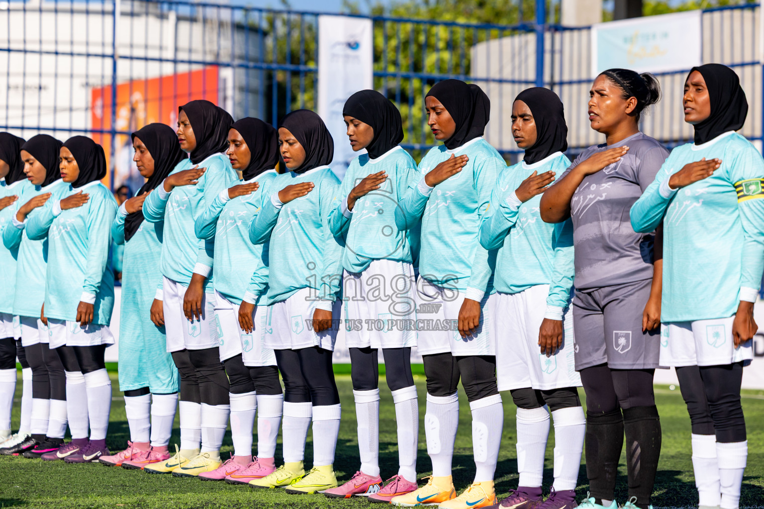 Dhonfanu vs Eydhafushi in Day 1 of Better in Baa Futsal Fiesta 2025 Woman's division held in B. Eydhafushi, Maldives on Wednesday, 5th November 2025. Photos: Nausham Waheed / images.mv