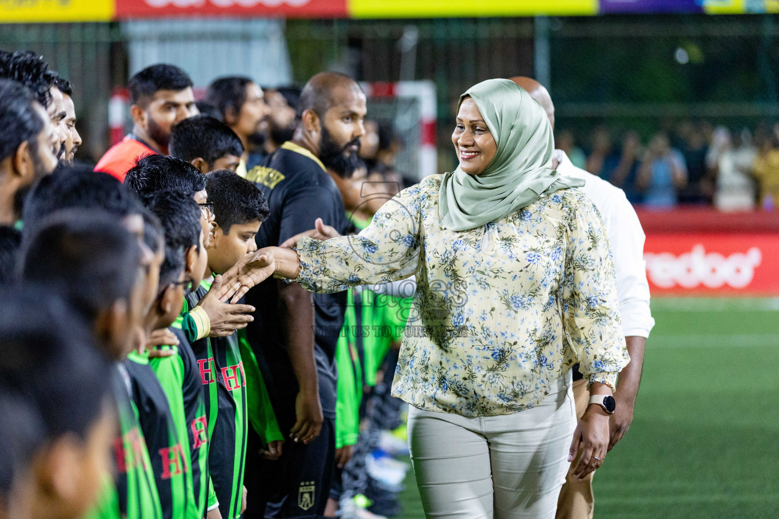 Opening of Golden Futsal Challenge 2024 with Charity Shield Match between L.Gan vs Th. Thimarafushi was held on Sunday, 14th January 2024, in Hulhumale', Maldives Photos: Nausham Waheed / images.mv