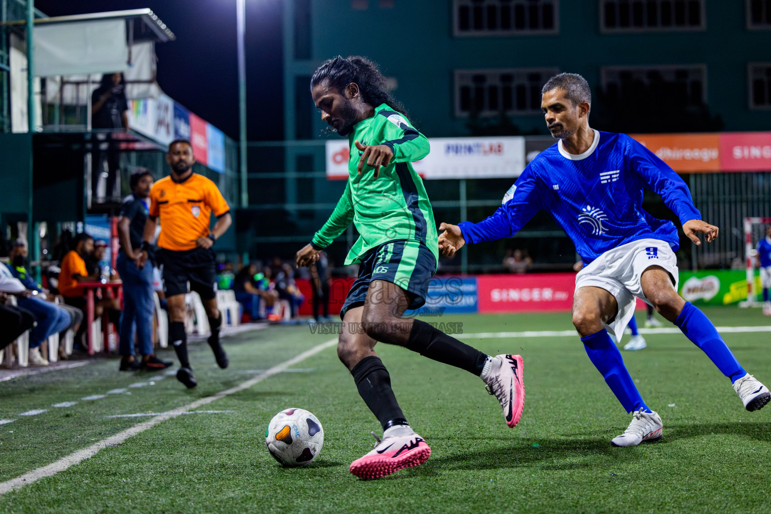 HHRC vs TRADENET in Club Maldives Classic 2024 held in Rehendi Futsal Ground, Hulhumale', Maldives on Thursday, 12th September 2024. Photos: Nausham Waheed / images.mv