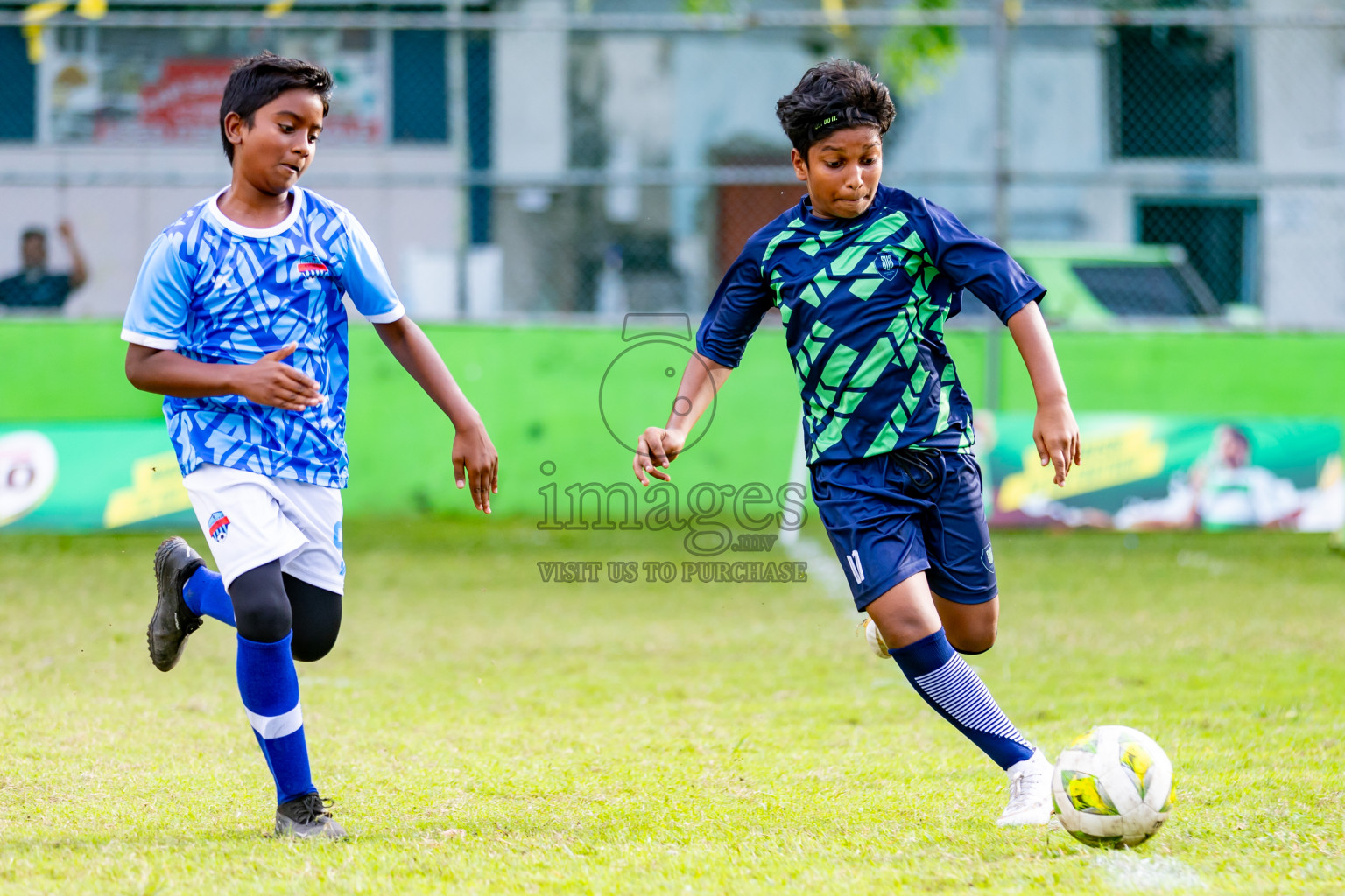 Day 1 of MILO Academy Championship 2024 - U12 was held at Henveiru Grounds in Male', Maldives on Sunday, 7th July 2024. Photos: Nausham Waheed / images.mv