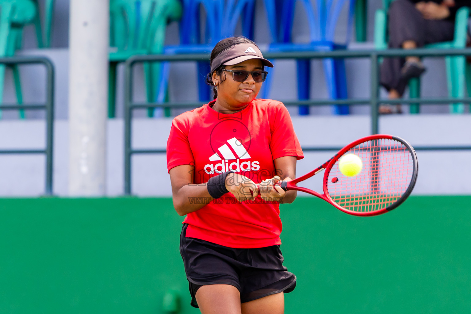 Day 2 of ATF Maldives Junior Open Tennis was held in Male' Tennis Court, Male', Maldives on Tuesday, 10th December 2024. Photos: Nausham Waheed / images.mv