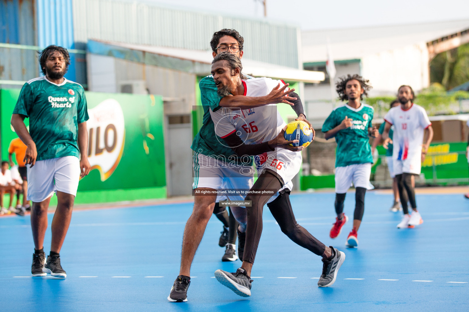 Milo 8th National Handball Tournament Day3, 17th December 2021, at Handball Ground, Male', Maldives. Photos by Shuu Abdul Sattar