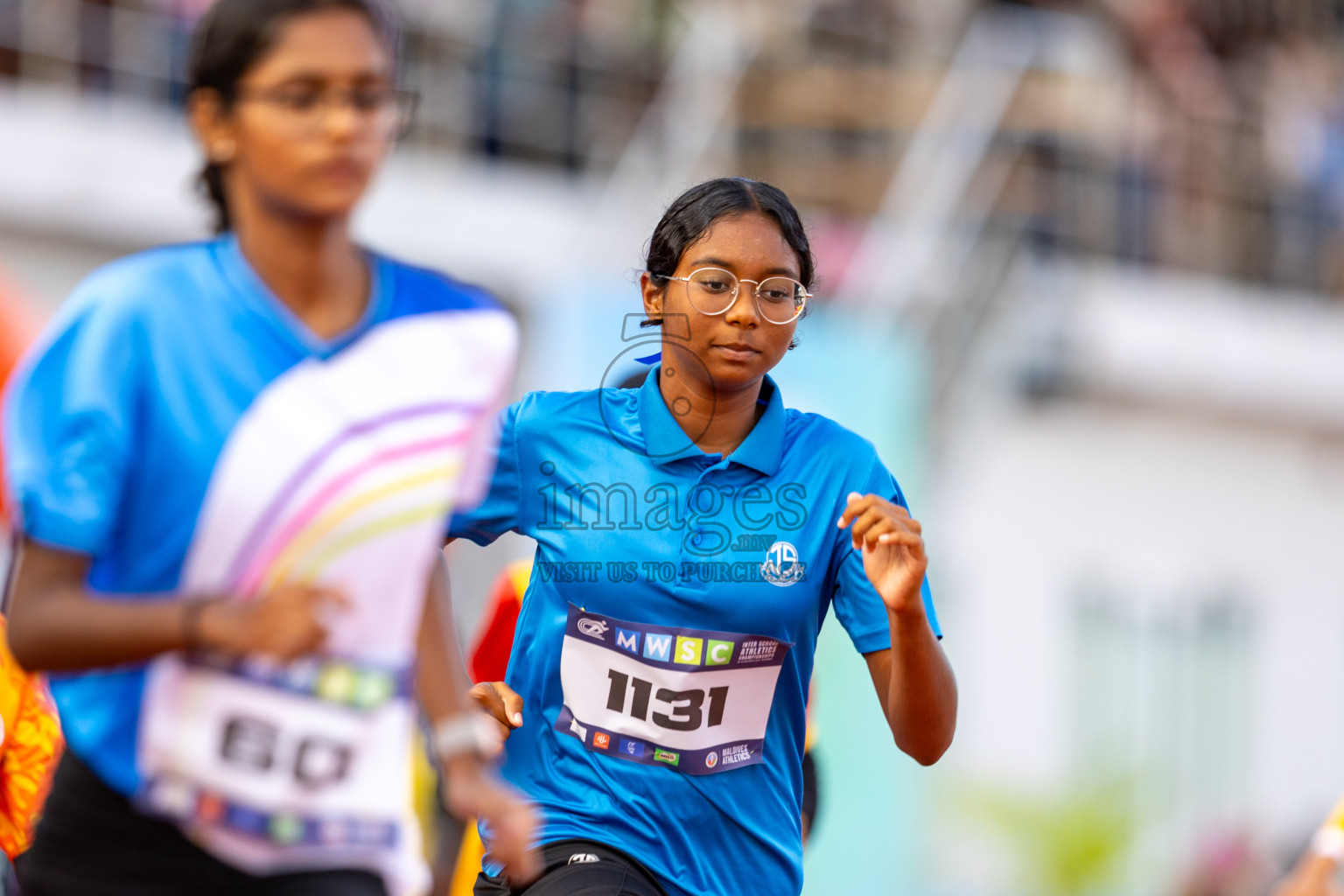 Day 2 of MWSC Interschool Athletics Championships 2024 held in Hulhumale Running Track, Hulhumale, Maldives on Sunday, 10th November 2024. Photos by: Ismail Thoriq / Images.mv