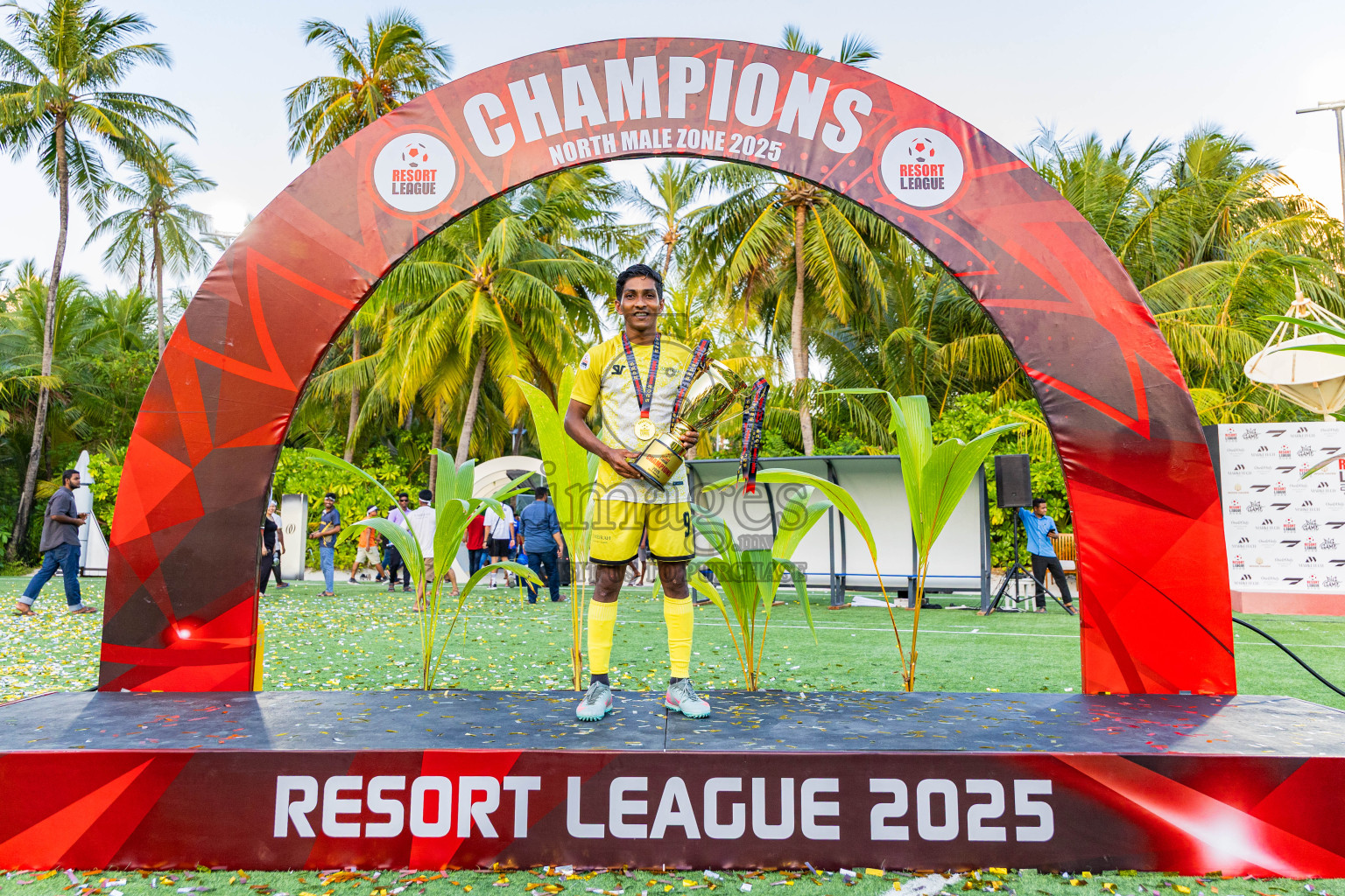 Jumeirah vs Varu in Final of Resort League 2025 (North Male Zone) was held on Saturday, 27th September 2025 in One And Only Reethi Rah Maldives Resort, Photos: Areef Adam / images.mv