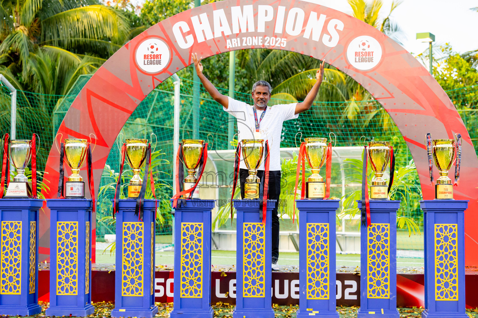 Barcelo vs Conrad in the Final of Resort League 2025 (Ari Zone) was held on Sunday, 28th June 2025 in Conrad Maldives Rangali Island, Alif Dhaalu Atoll, Maldives. Photos: Nausham Waheed / images.mv
