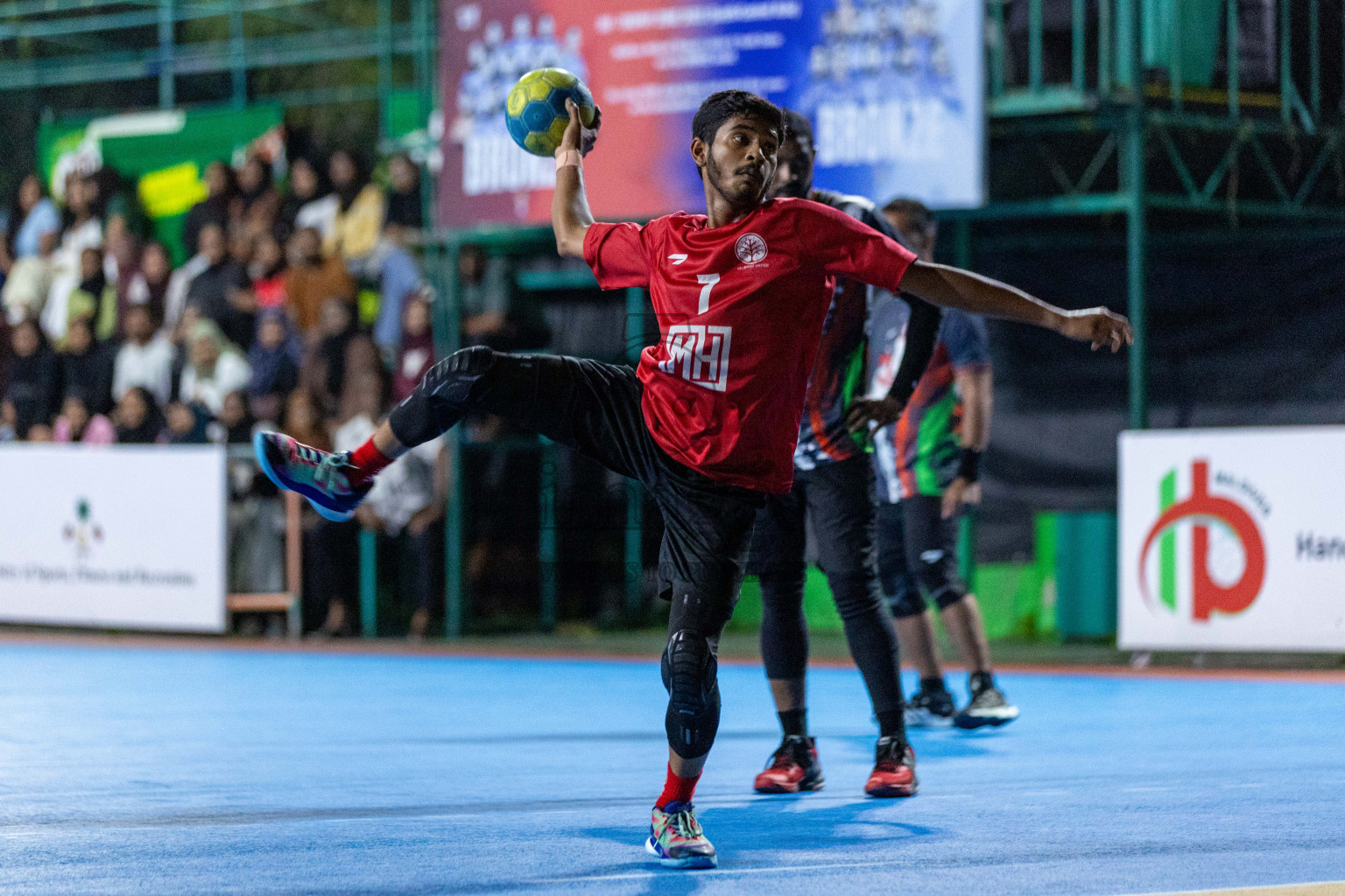 Division one Final 10th National Handball Tournament 2023, held in Handball ground, Male', Maldives on Saturday, 13th January 2023 Photos: Nausham Waheed/ Images.mv