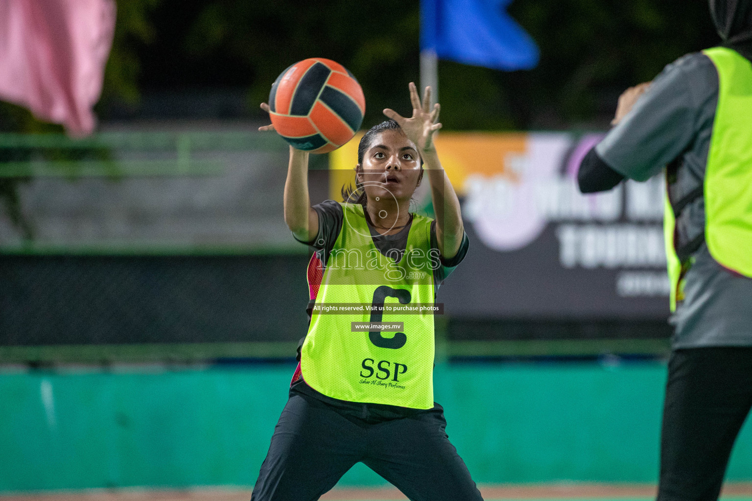 Final of 20th Milo National Netball Tournament 2023, held in Synthetic Netball Court, Male', Maldives on 11th June 2023 Photos: Nausham Waheed/ Images.mv