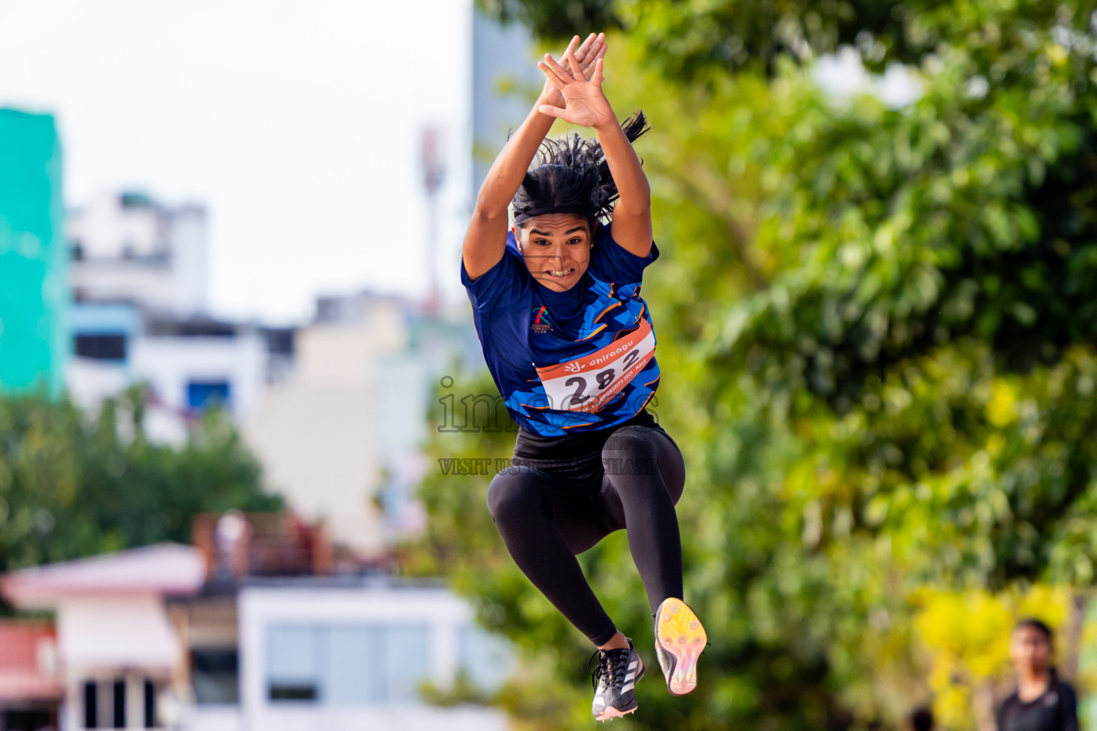 Day 2 of National Athletics Championship 2025 was held at Ekuveni Running Ground in Male', Maldives on Friday, 15th August 2025. Photos: Nausham Waheed  / images.mv