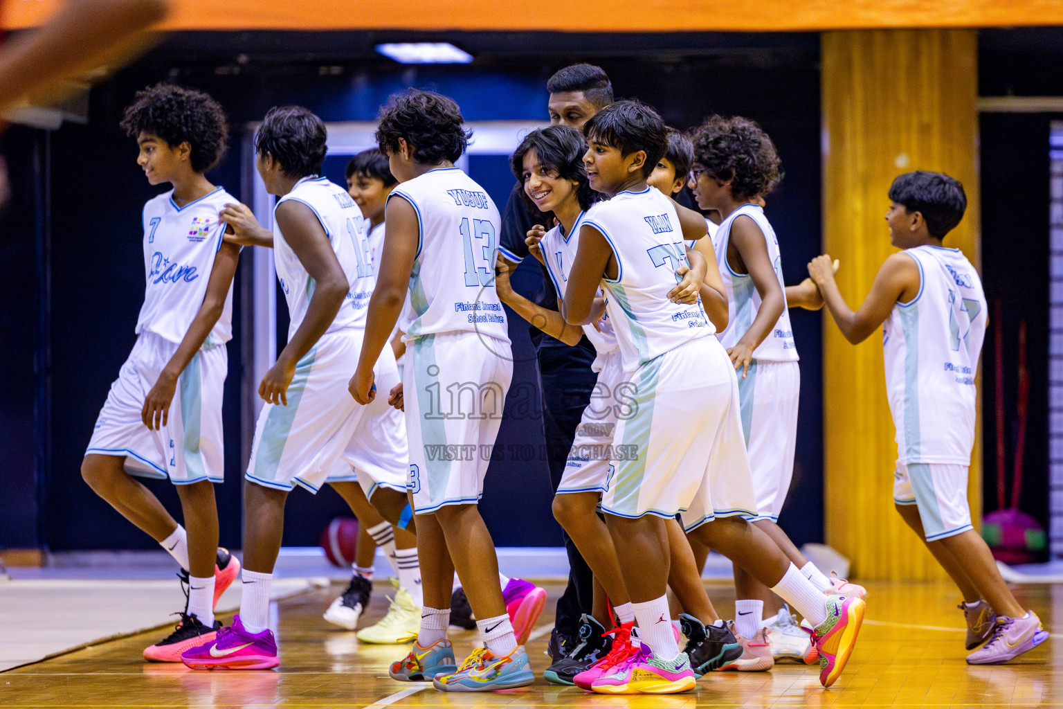 Iskandhar School vs Finland International School in Under 13 Boys Final of Junior Basketball Championship 2024 was held in Social Center, Male', Maldives on Sunday, 15th December 2024. Photos: Nausham Waheed / images.mv