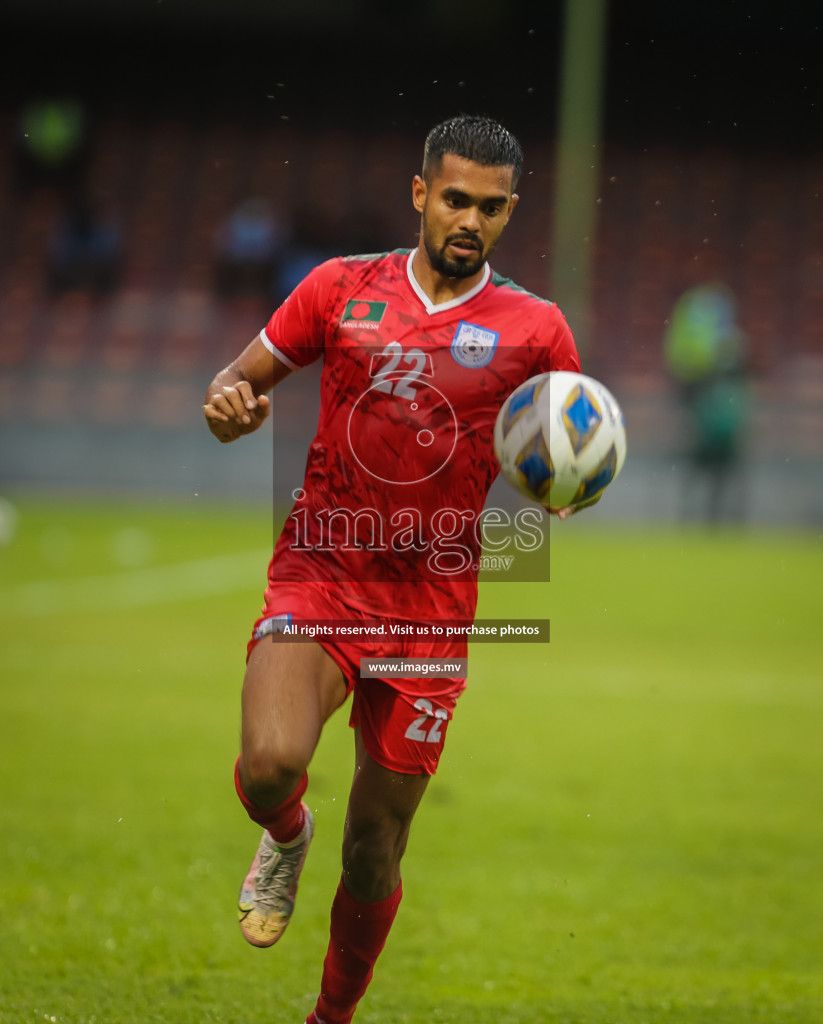 Bangladesh vs Sri Lanka in SAFF Championship 2021 held on 1st October 2021 in Galolhu National Stadium, Male', Maldives