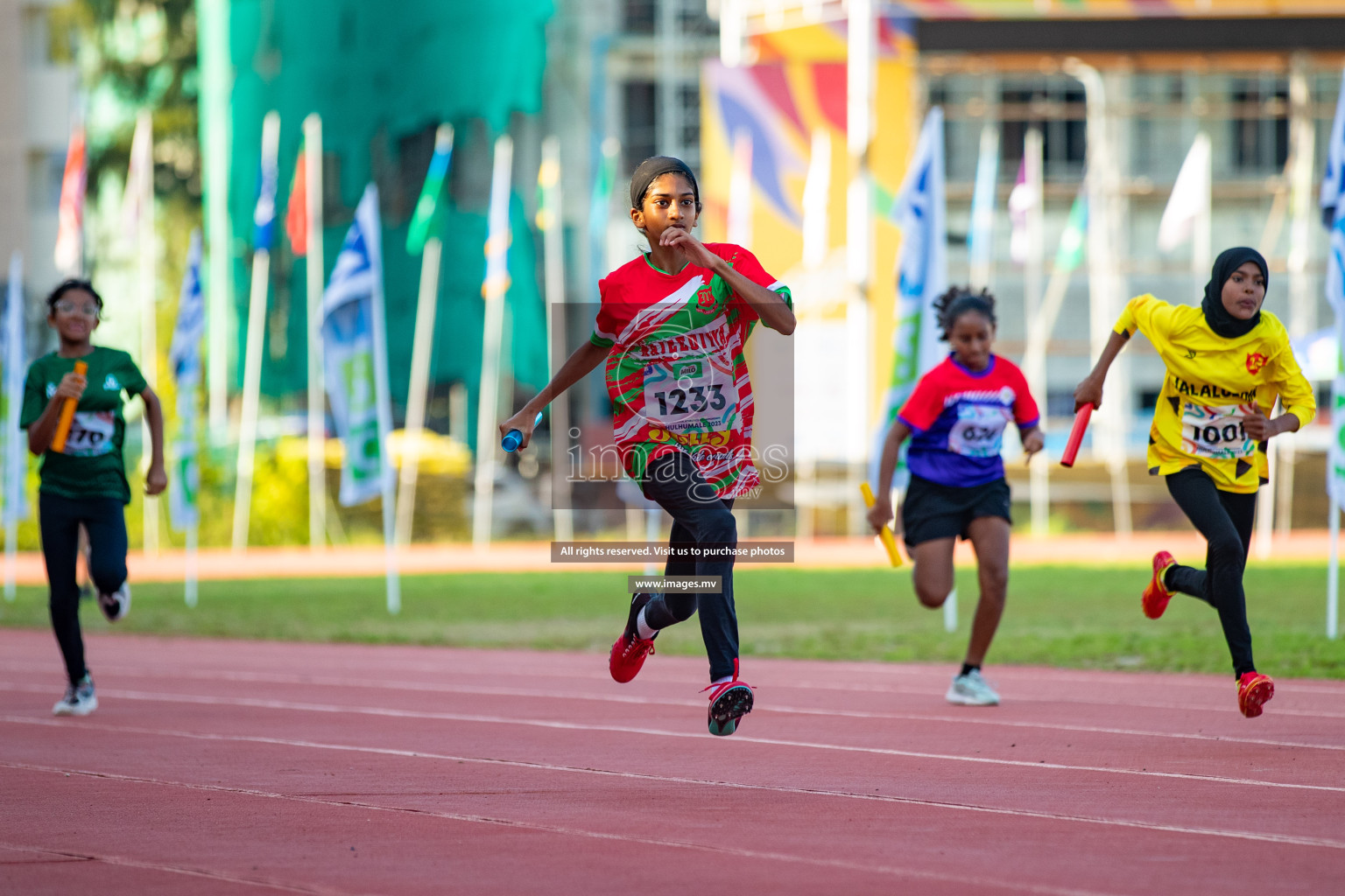 Day five of Inter School Athletics Championship 2023 was held at Hulhumale' Running Track at Hulhumale', Maldives on Wednesday, 18th May 2023. Photos: Nausham Waheed / images.mv