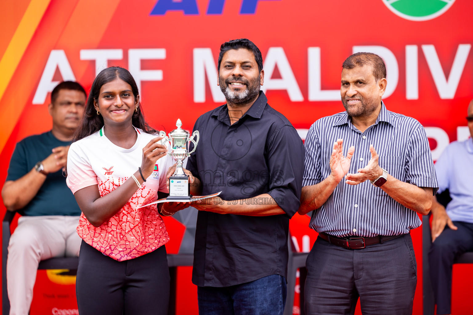 Finals of ATF Maldives Junior Open Tennis was held in Male' Tennis Court, Male', Maldives on Saturday, 21st December 2024. Photos: Nausham Waheed/ images.mv