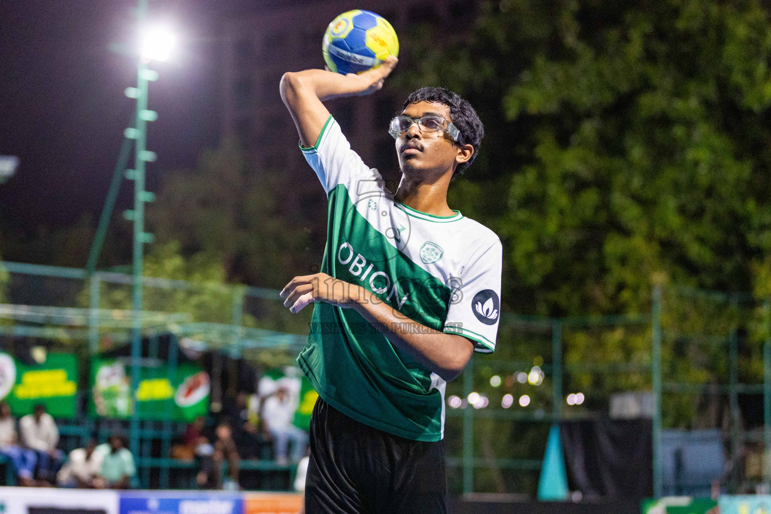 Day 17 of 10th National Handball Tournament 2023, held in Handball ground, Male', Maldives on Friday, 15th December 2023 Photos: Nausham Waheed/ Images.mv