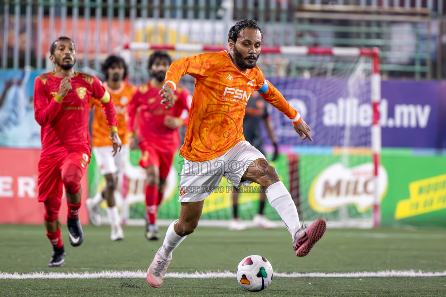 FSM vs Maldivian in Round of 16 of Club Maldives Cup 2024 held in Rehendi Futsal Ground, Hulhumale', Maldives on Monday, 7th October 2024. Photos: Ismail Thoriq / images.mv