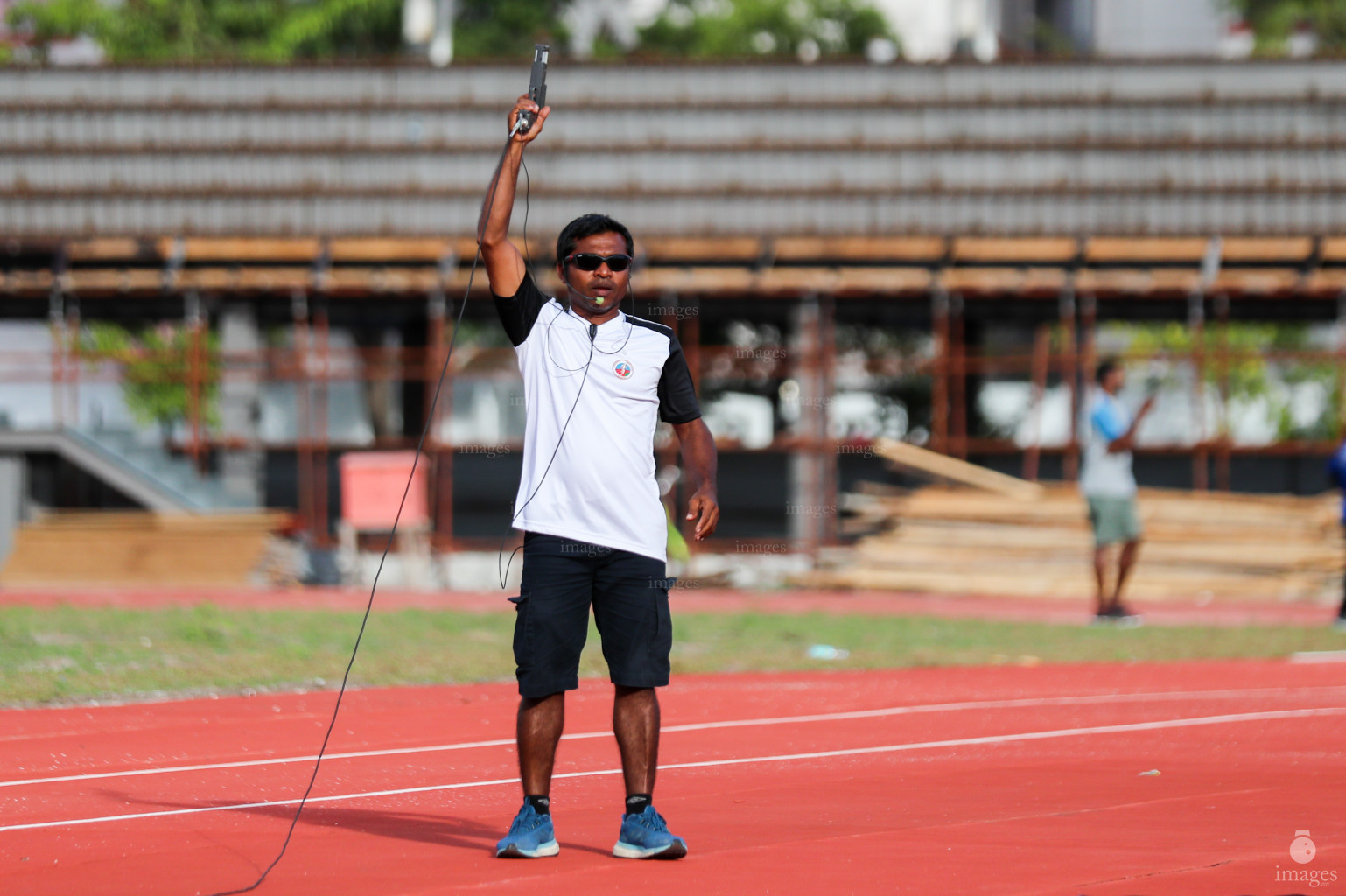 National Athletics Championship 2018 in Hilhumale' Maldives, Saturday October 27, 2018. (Images.mv Photo/Suadh Abdul Sattar)