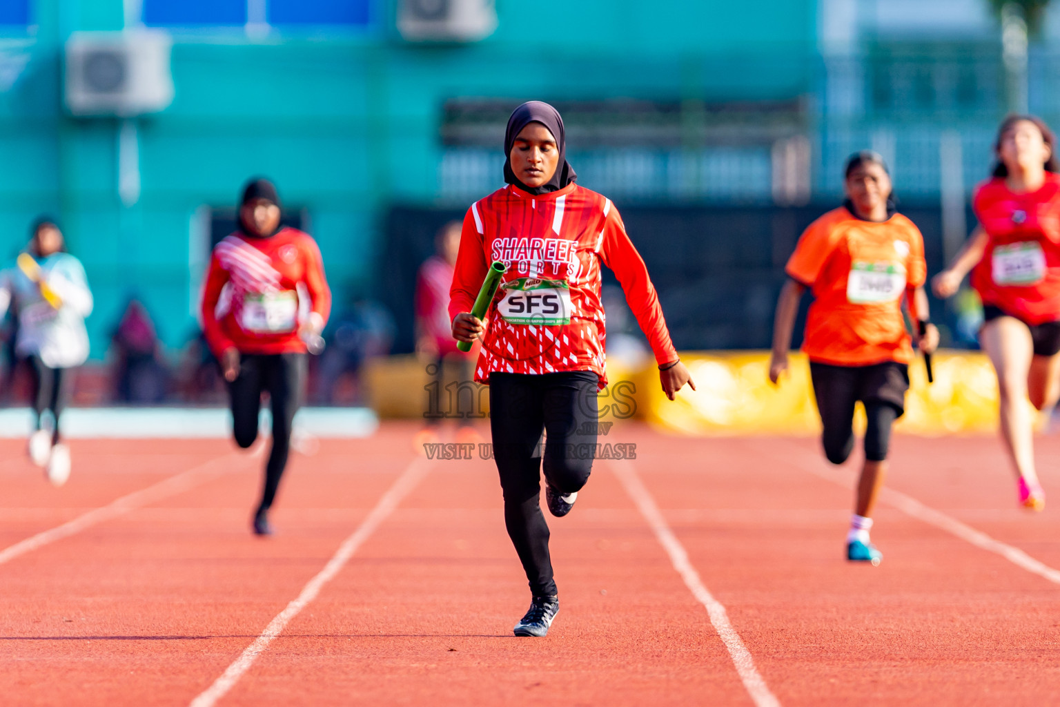 Day 3 of MILO Athletics Association Championship was held on Thursday, 7th May 2024 in Male', Maldives. Photos: Nausham Waheed