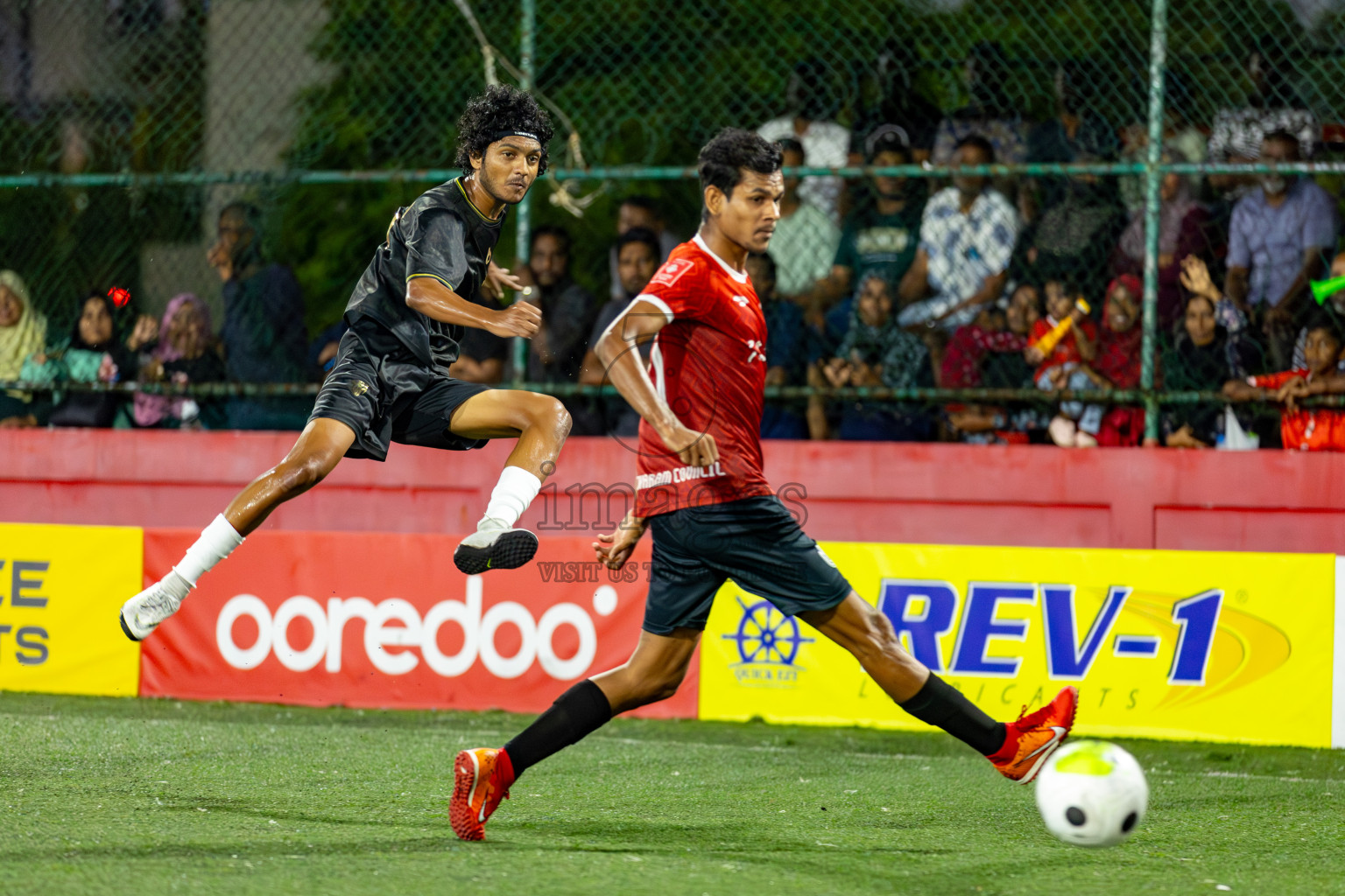 HDh. Nolhivaran VS HA. Utheemu on Day 35 of Golden Futsal Challenge 2024 was held on Tuesday, 20th February 2024, in Hulhumale', Maldives 
Photos: Hassan Simah, / images.mv