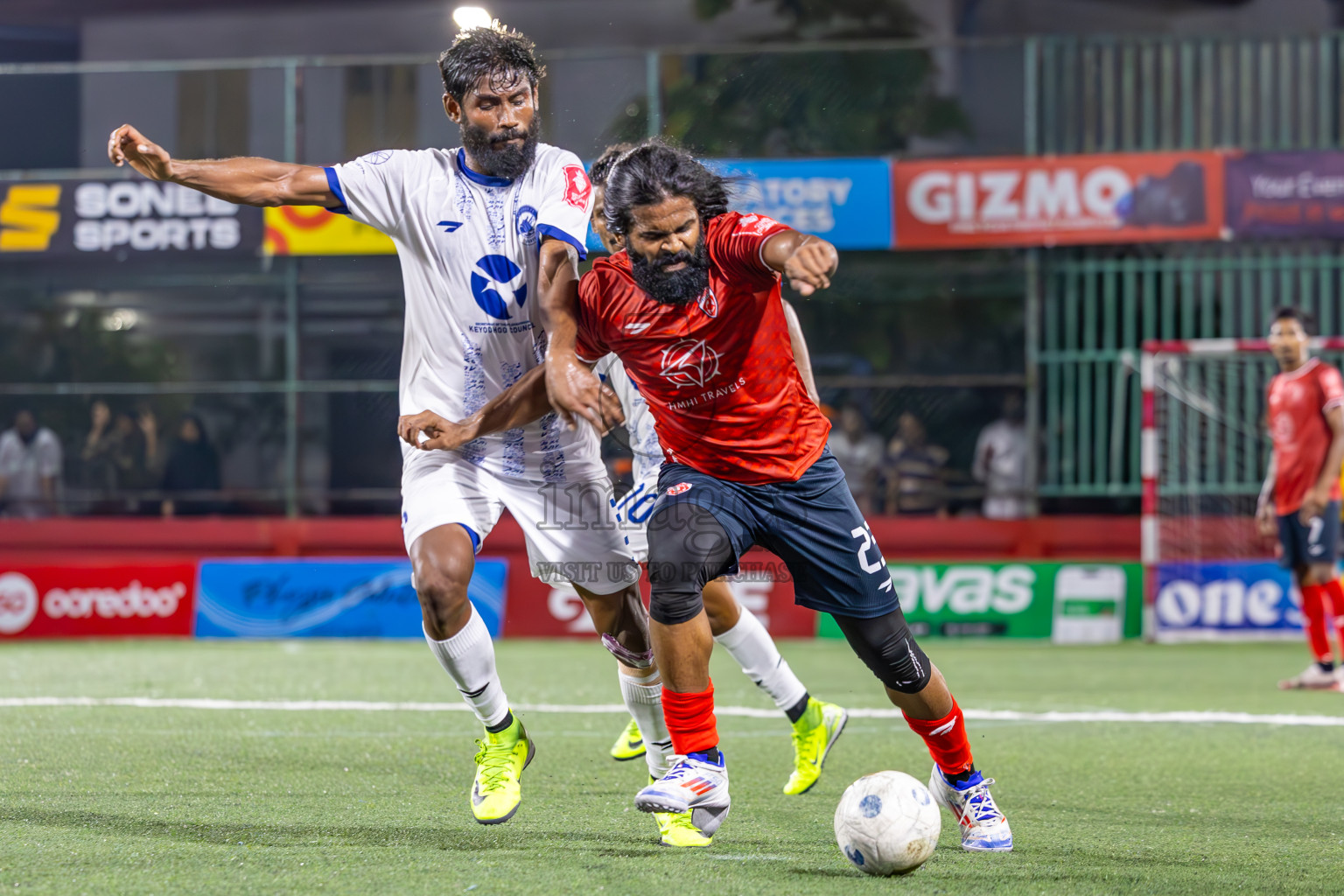 V Keyodhoo vs ADh Mahibadhoo in Zone Round on Day 30 of Golden Futsal Challenge 2025 was held on Monday , 3rd February 2025, in Hulhumale', Maldives.
Photos: Ismail Thoriq / images.mv