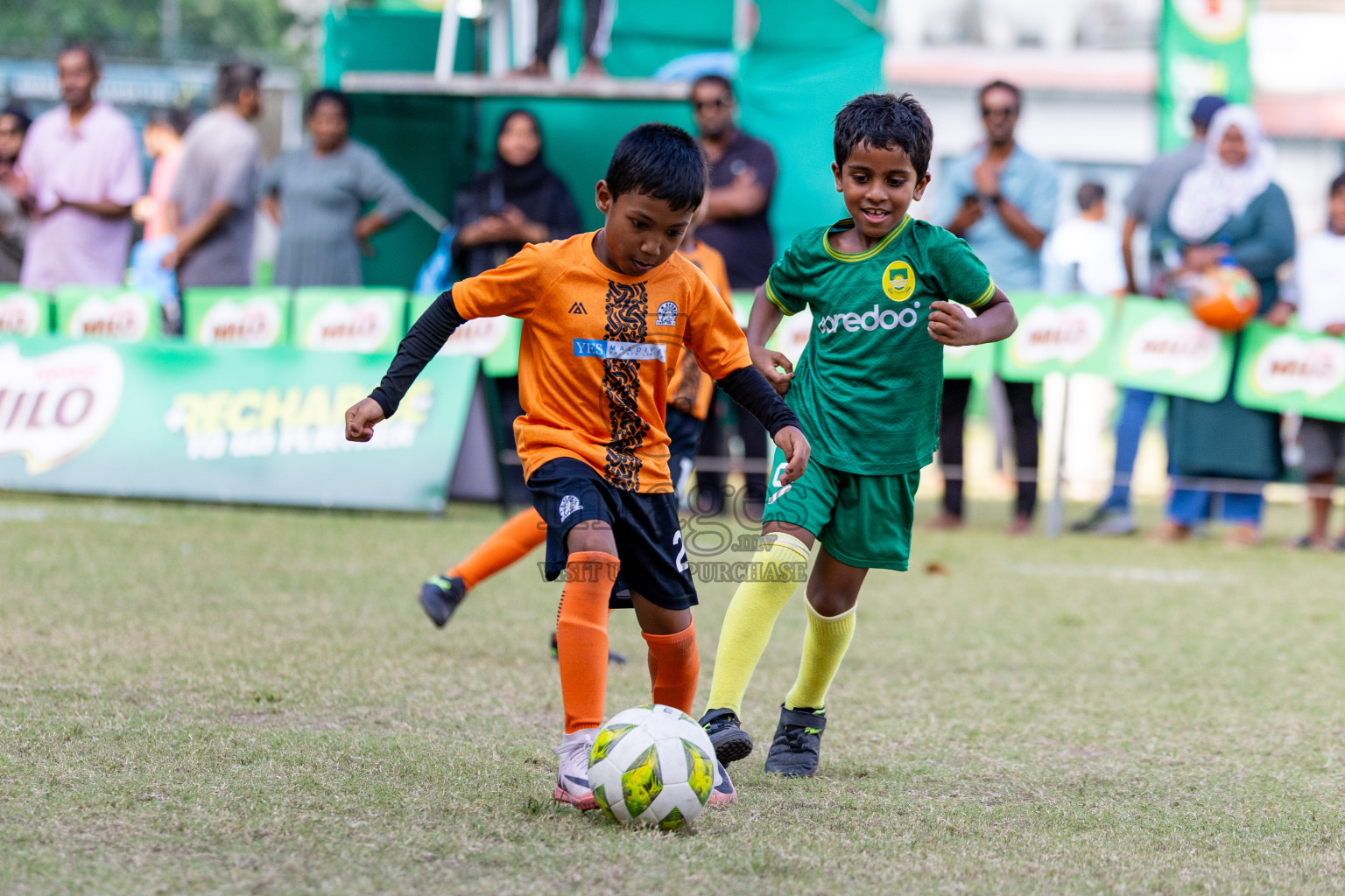Day 2 of MILO SVAM Juniors 2025 (U-8) was held at Henveiru Stadium in Male', Maldives on Friday, 27th June 2025. 

Photos: Hassan Simah / images.mv