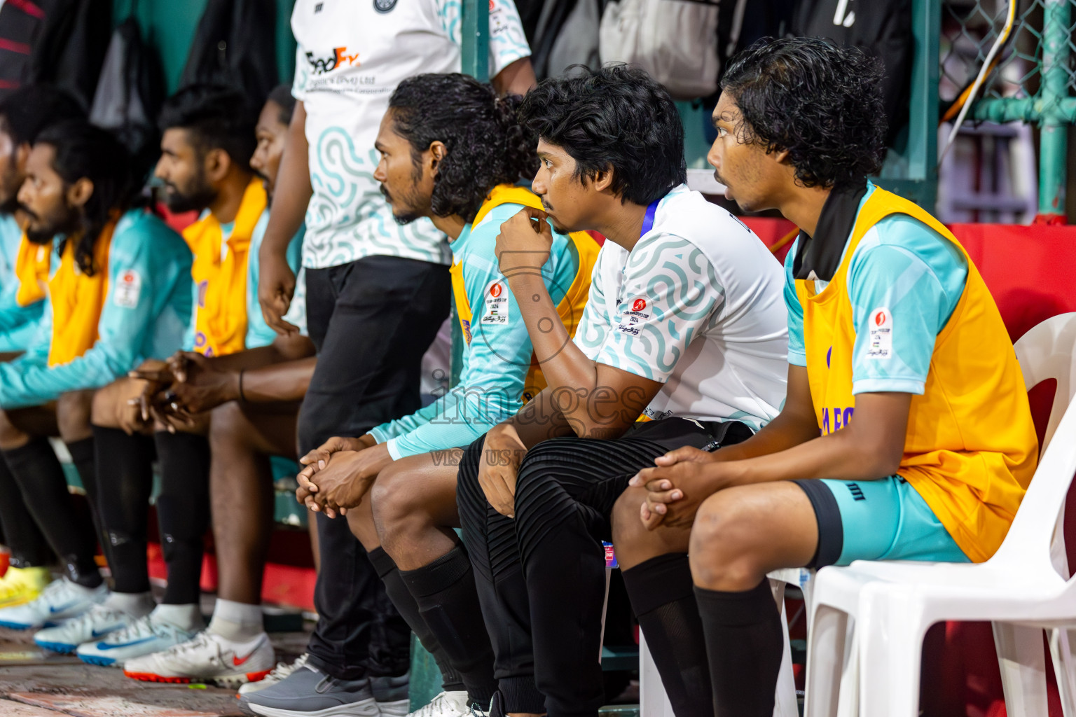 TEAM FSM vs CLUB TTS in Club Maldives Cup 2024 held in Rehendi Futsal Ground, Hulhumale', Maldives on Tuesday, 1st October 2024. Photos: Hassan Simah / images.mv